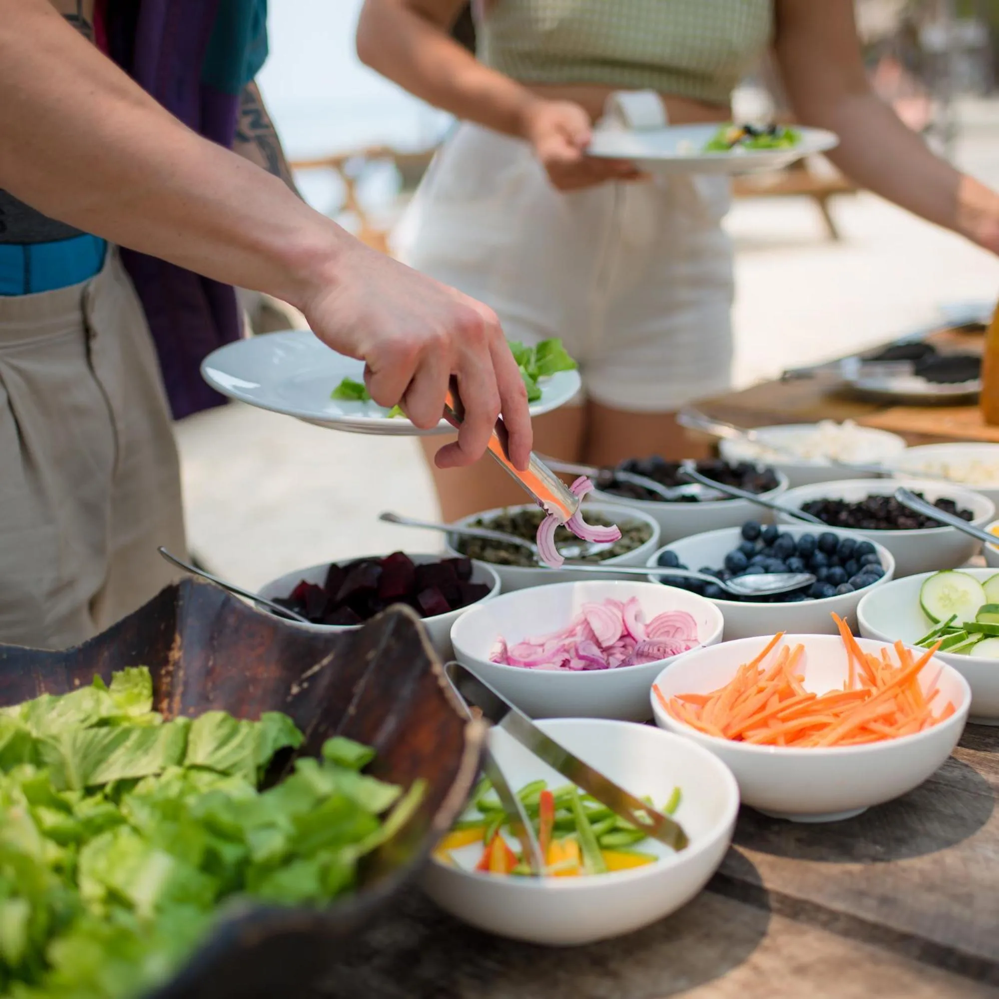 Food close-up in Thatch Caye Resort a Muy'Ono Resort