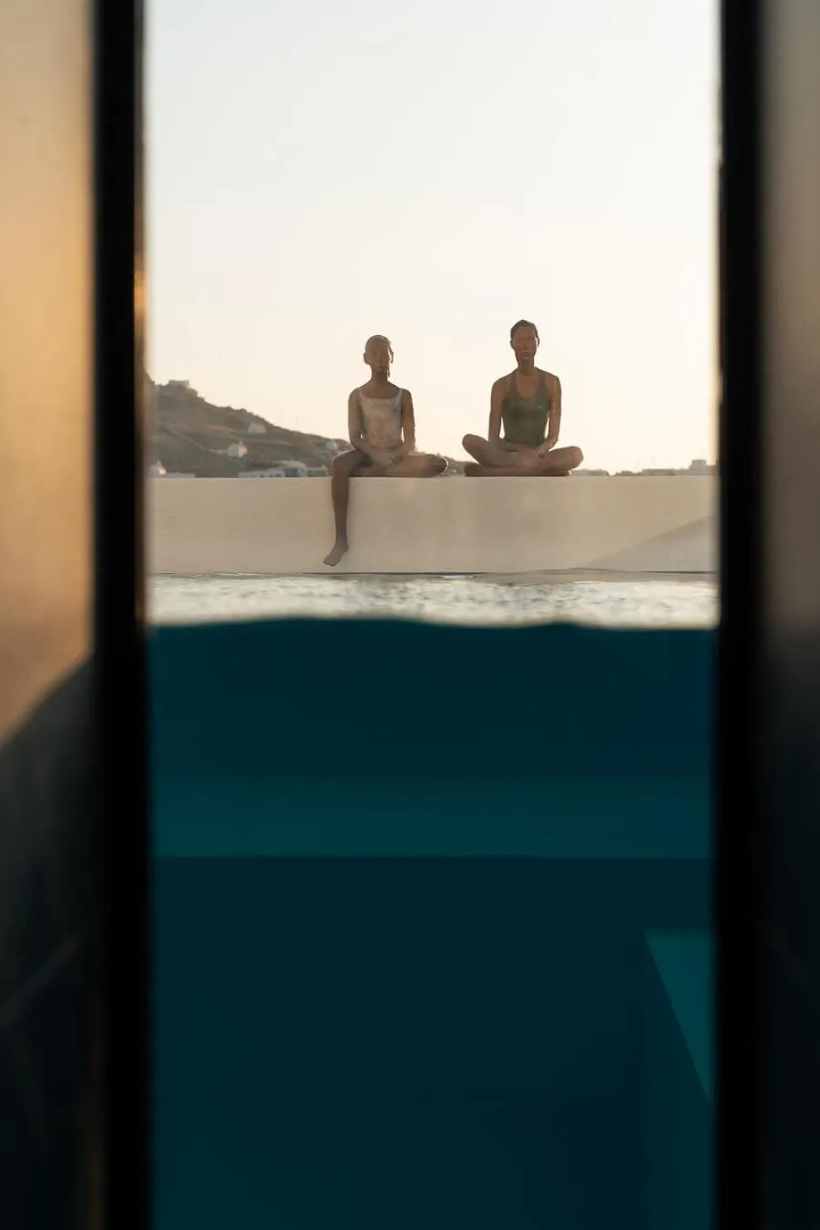 View (from property/room) in CUBIC Mykonos Seafront Design Suites