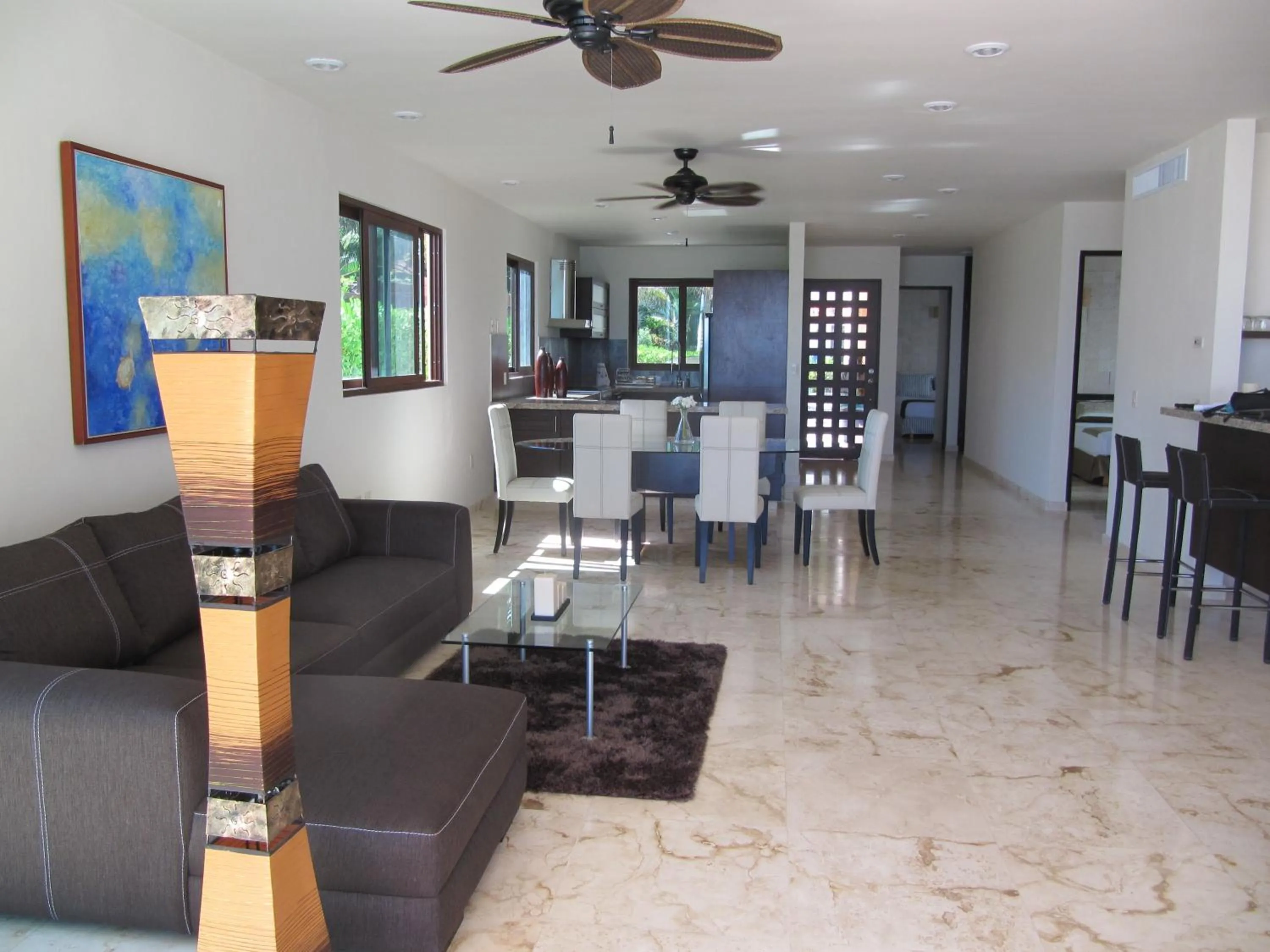 Living room in Casa Moskito