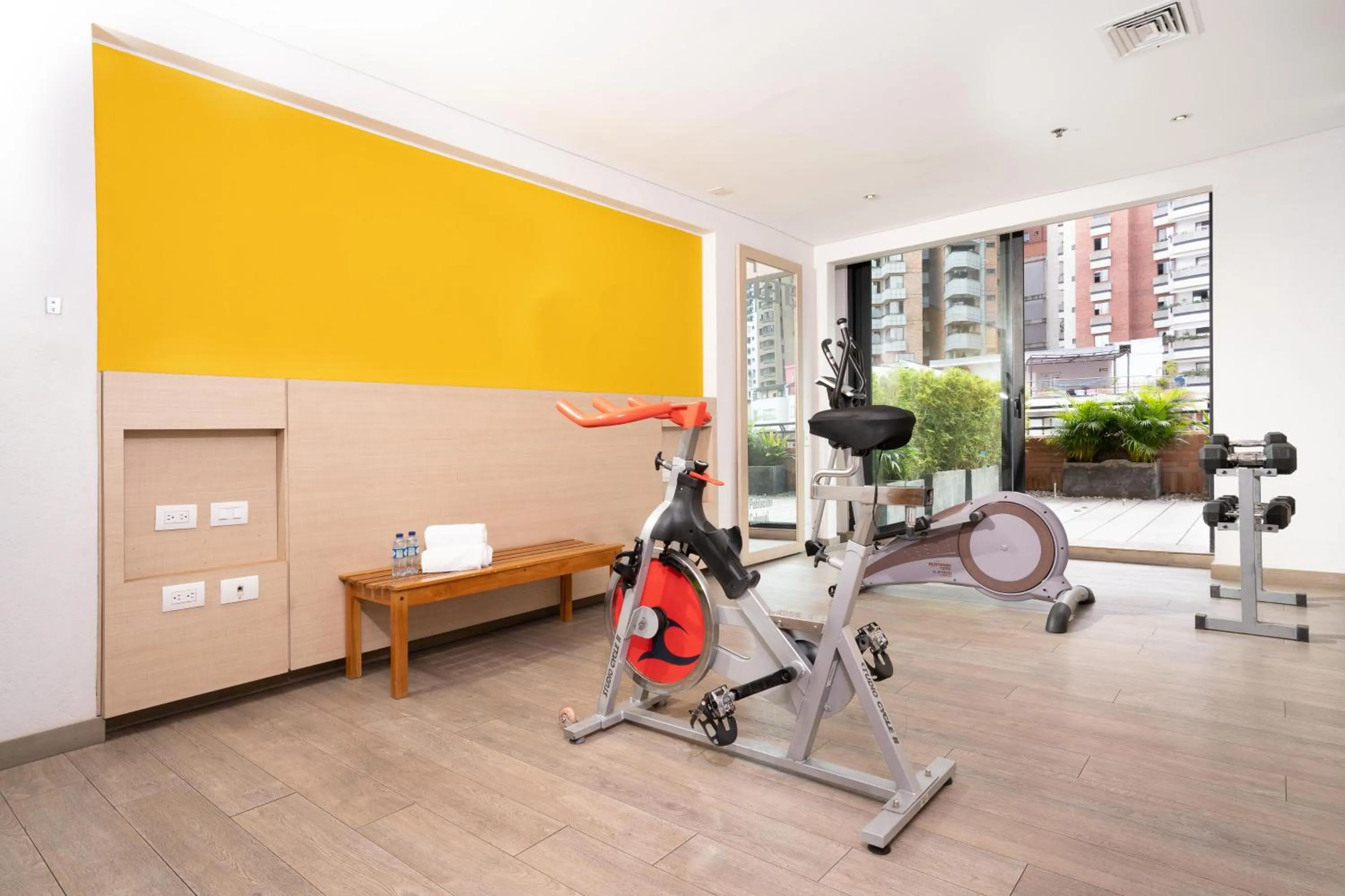 Fitness centre/facilities in Hotel Bari Bucaramanga By OxoHotel