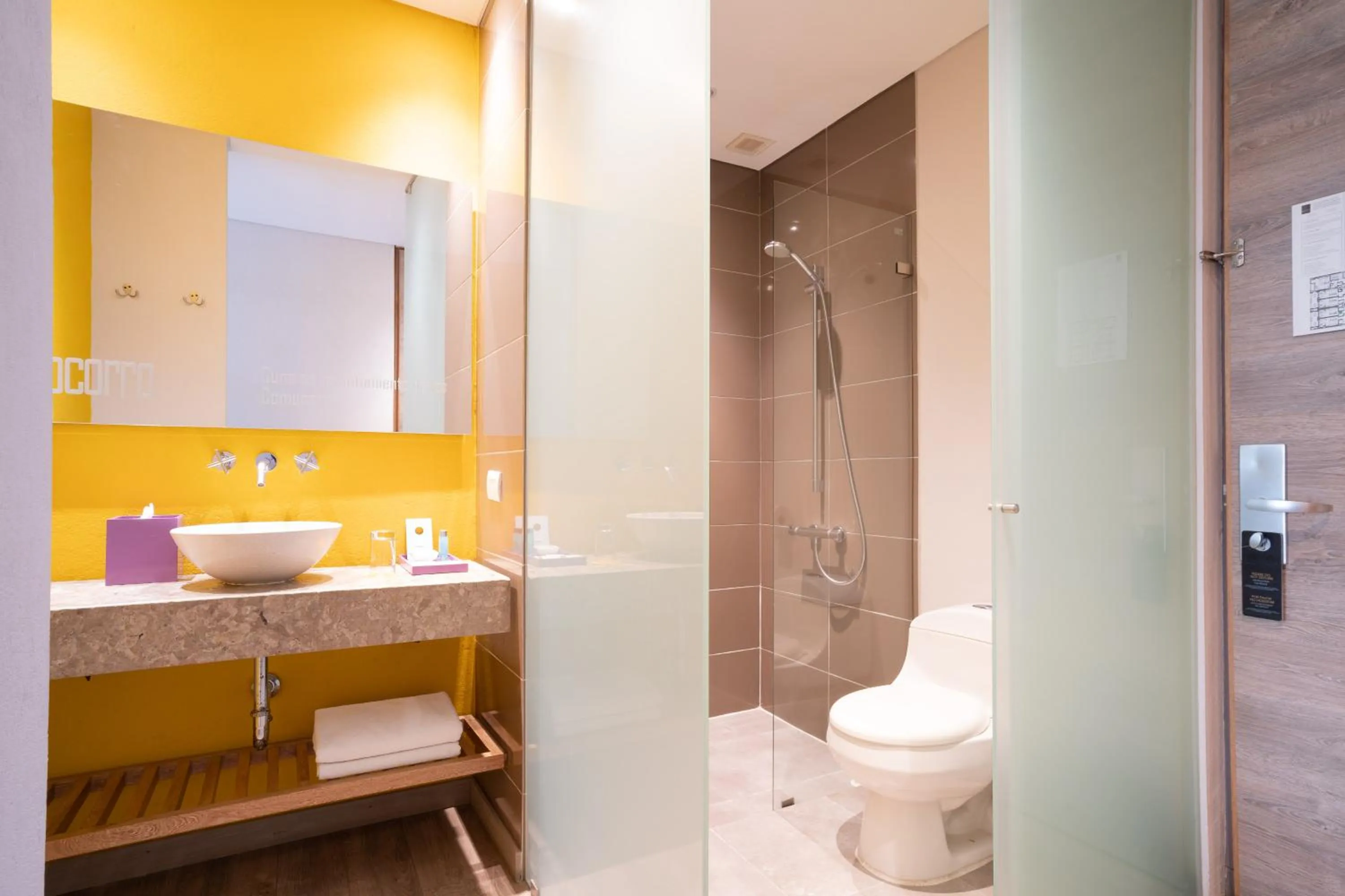 Bathroom in Hotel Bari Bucaramanga By OxoHotel