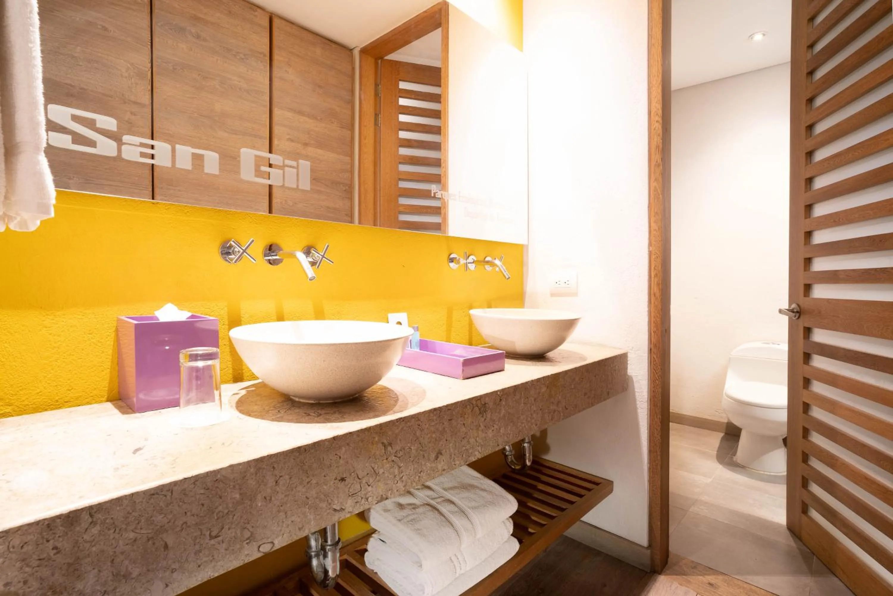 Bathroom in Hotel Bari Bucaramanga By OxoHotel