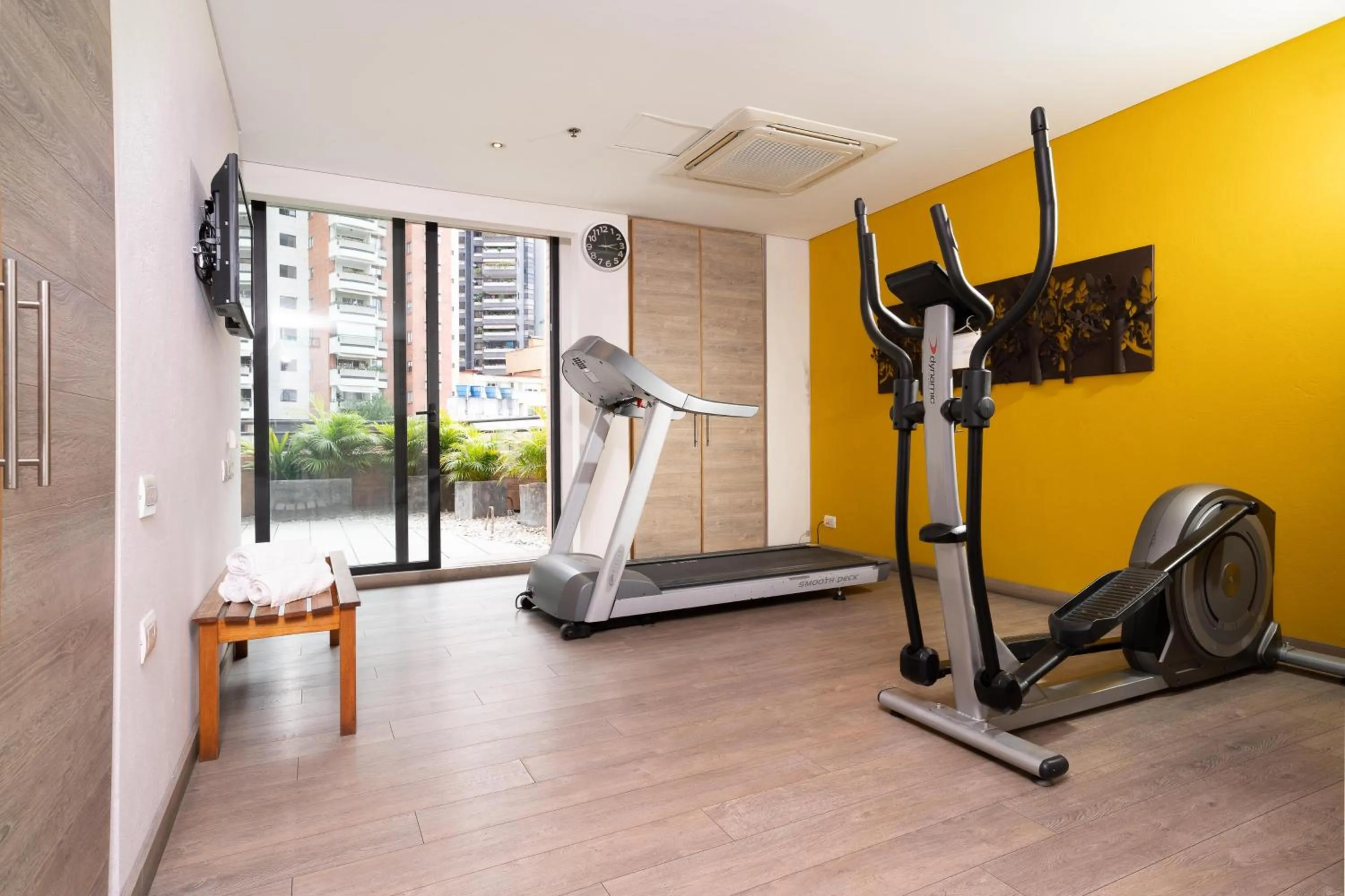 Fitness centre/facilities in Hotel Bari Bucaramanga By OxoHotel