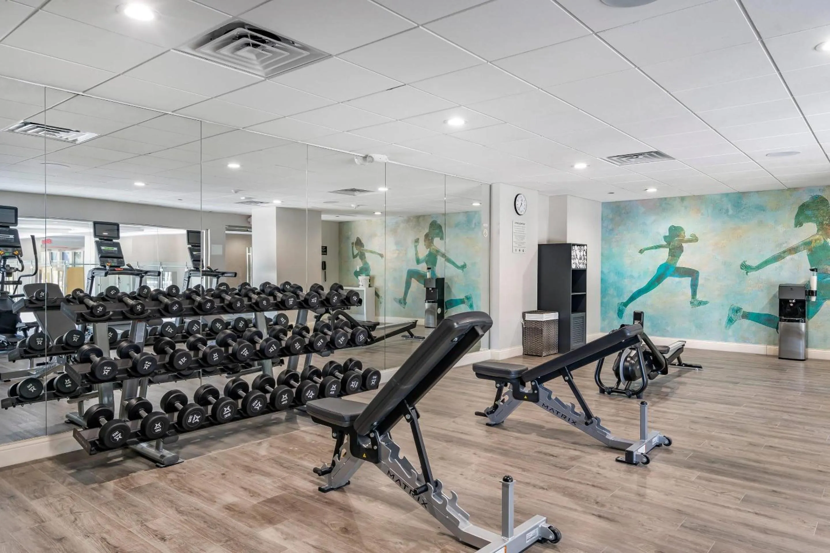 Fitness centre/facilities in Cambria Hotel Orlando near Universal Theme Parks