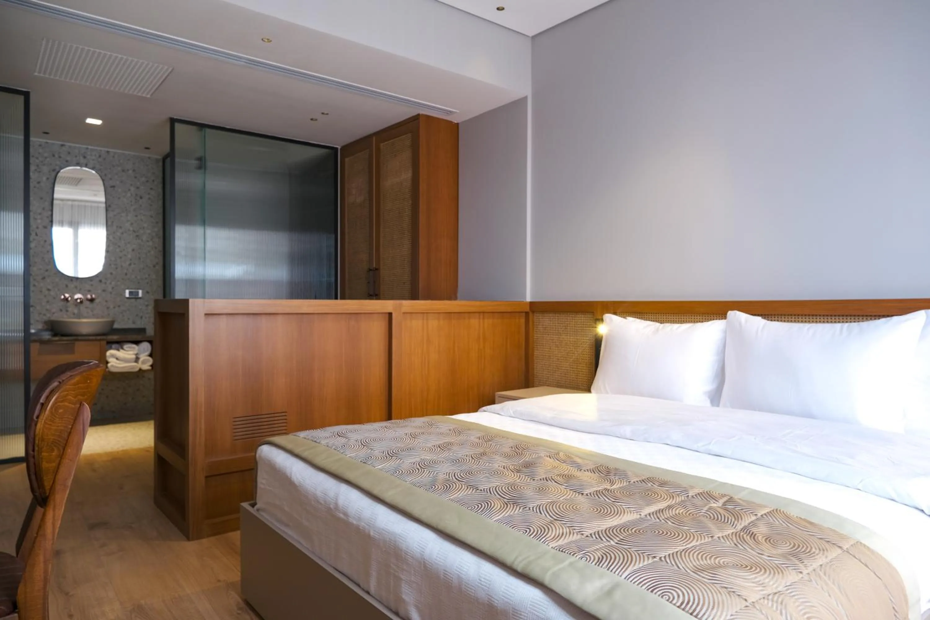 Bed in Galata Rasso Hotel