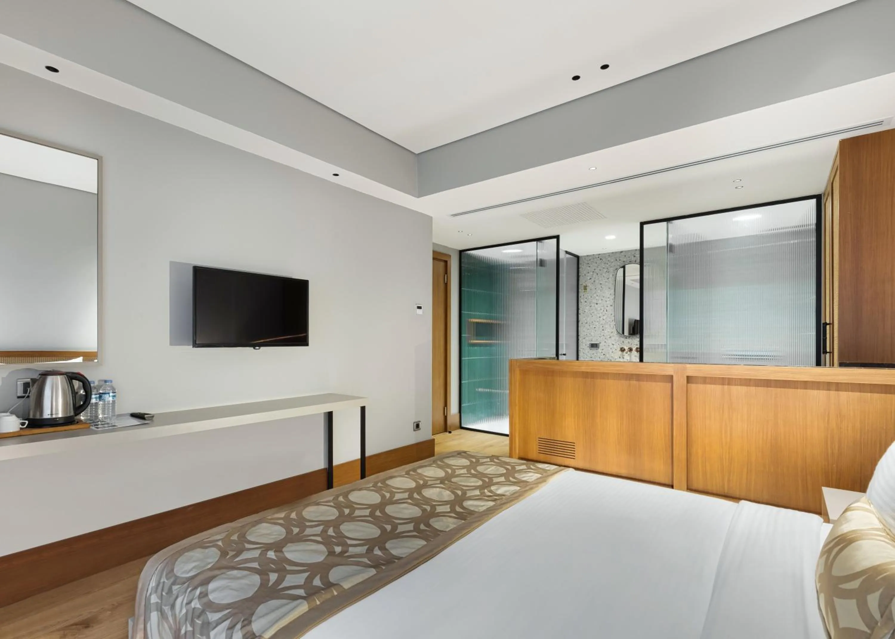 Bed in Galata Rasso Hotel