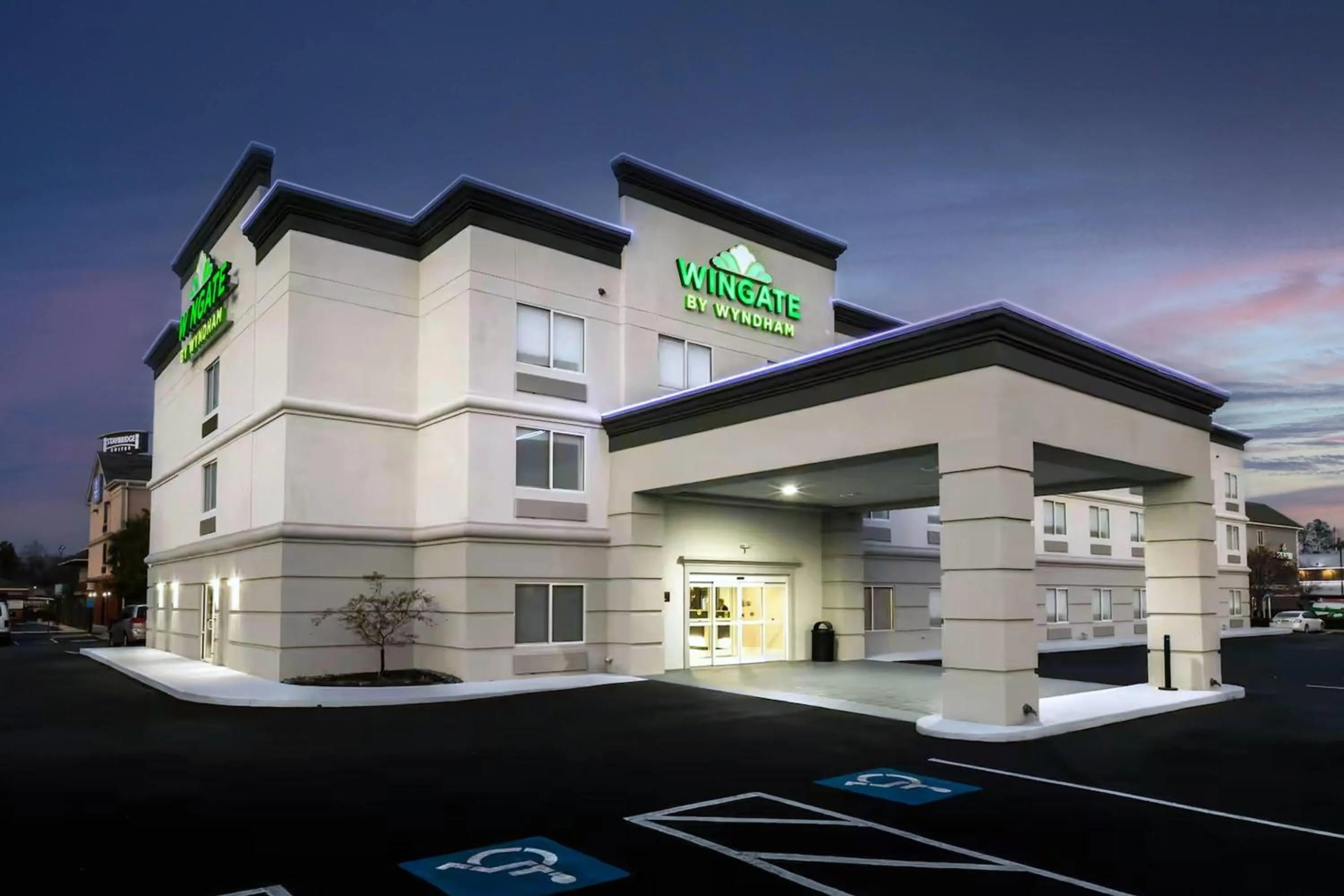 Property building in Wingate Augusta Washington Road by Wyndham