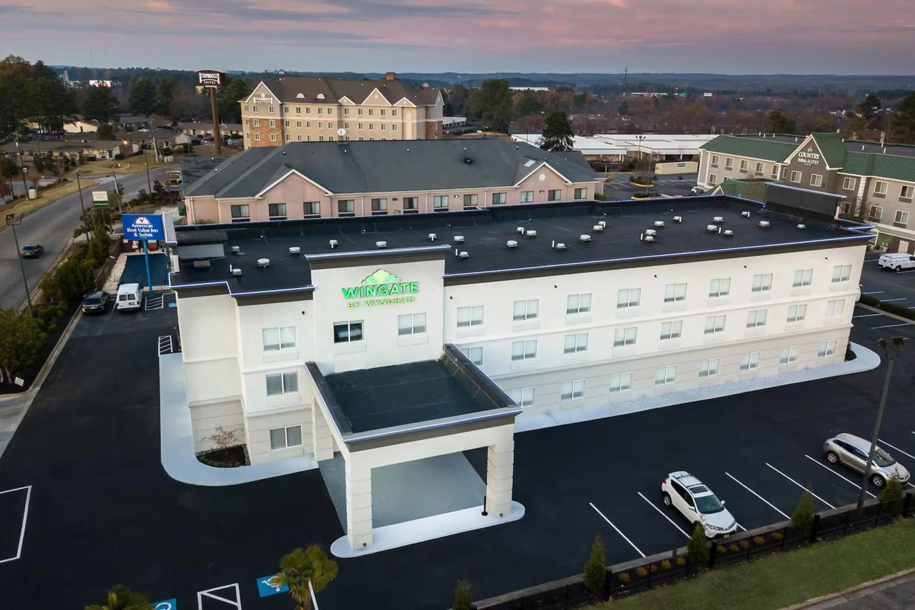 Property building in Wingate Augusta Washington Road by Wyndham