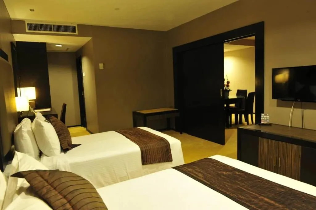 Bed in Hotel Felda Residence Kuala Terengganu