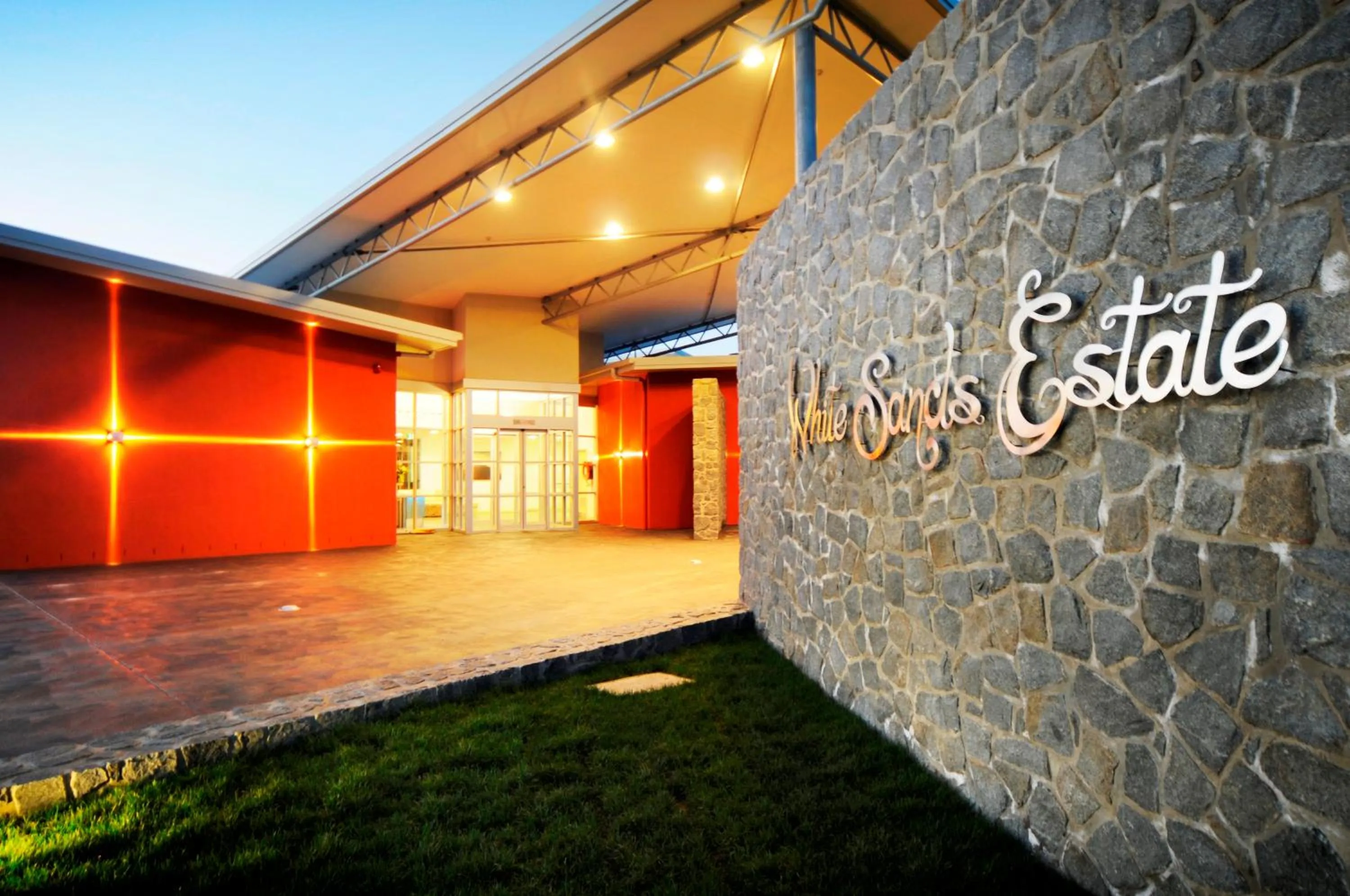 Facade/entrance in White Sands Estate
