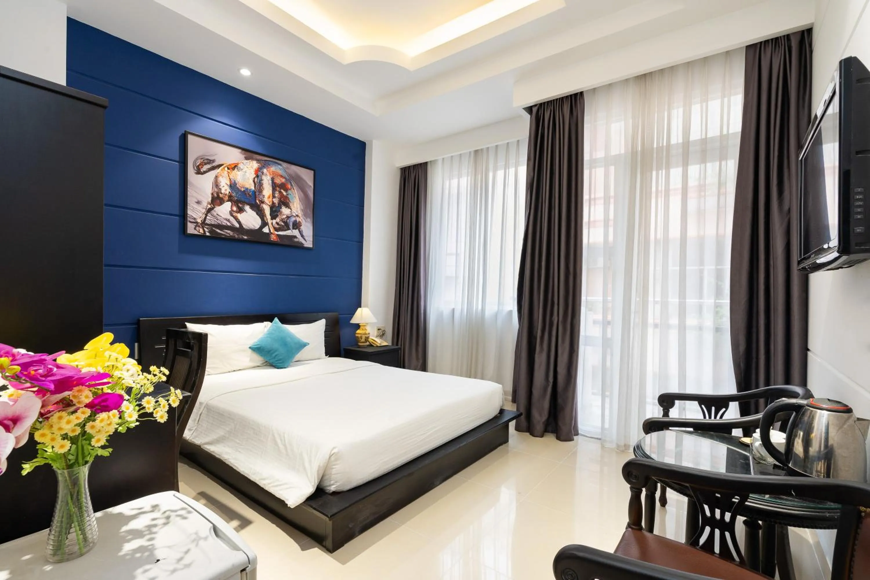 Living room, Bed in Nicecy Daily - Bui Vien Walking Street