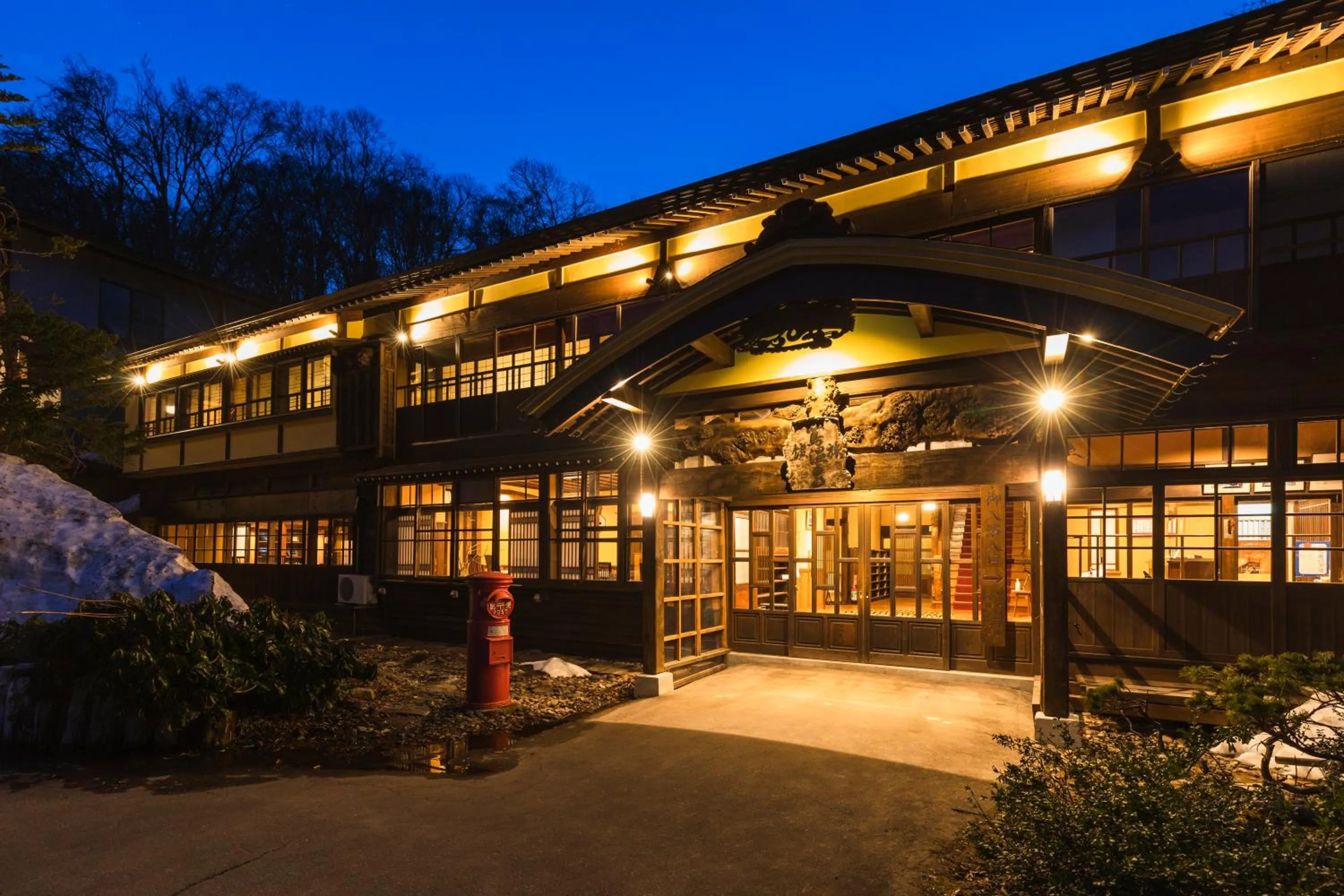 Property building in Tsuta Onsen Ryokan