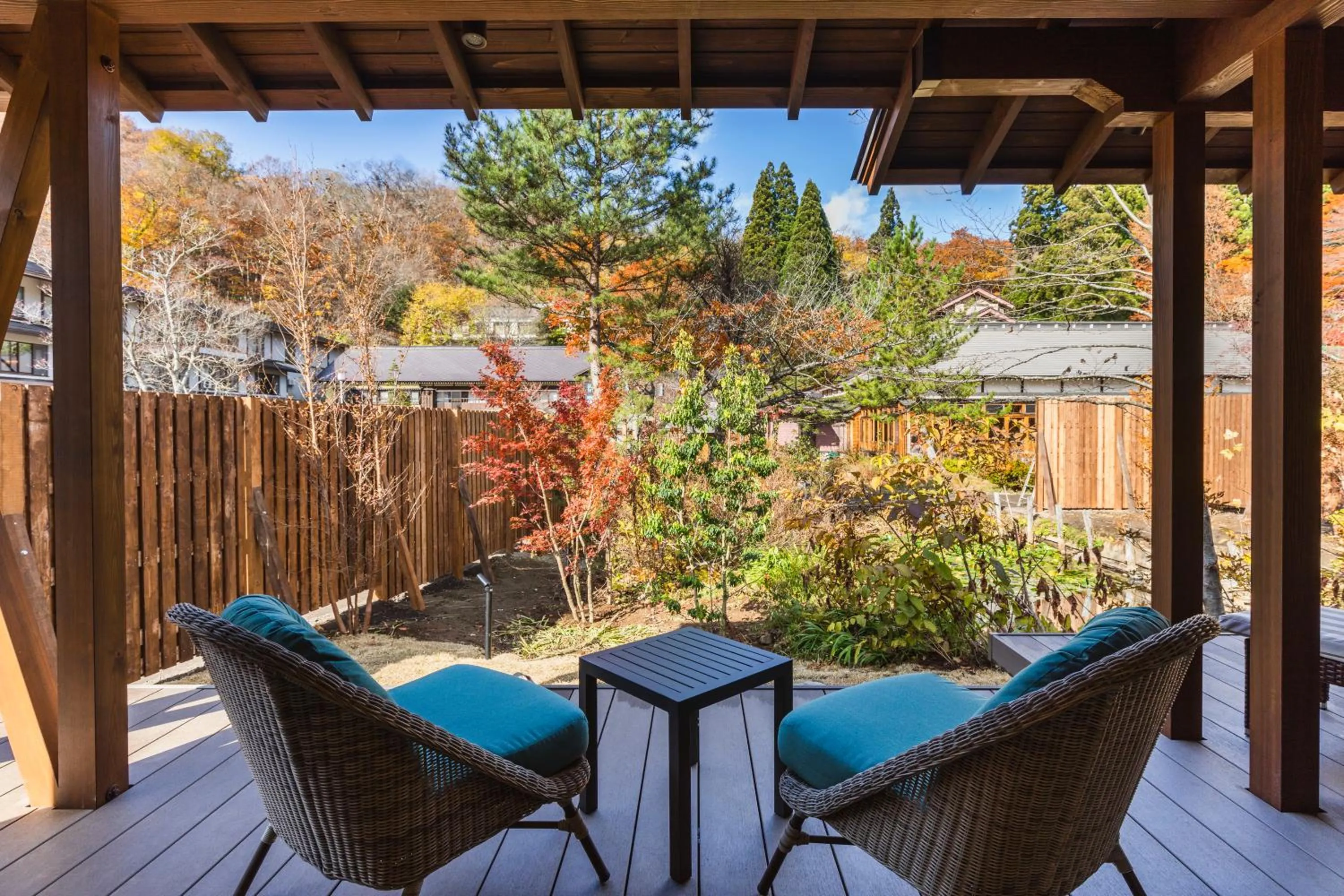 Garden in Tsuta Onsen Ryokan