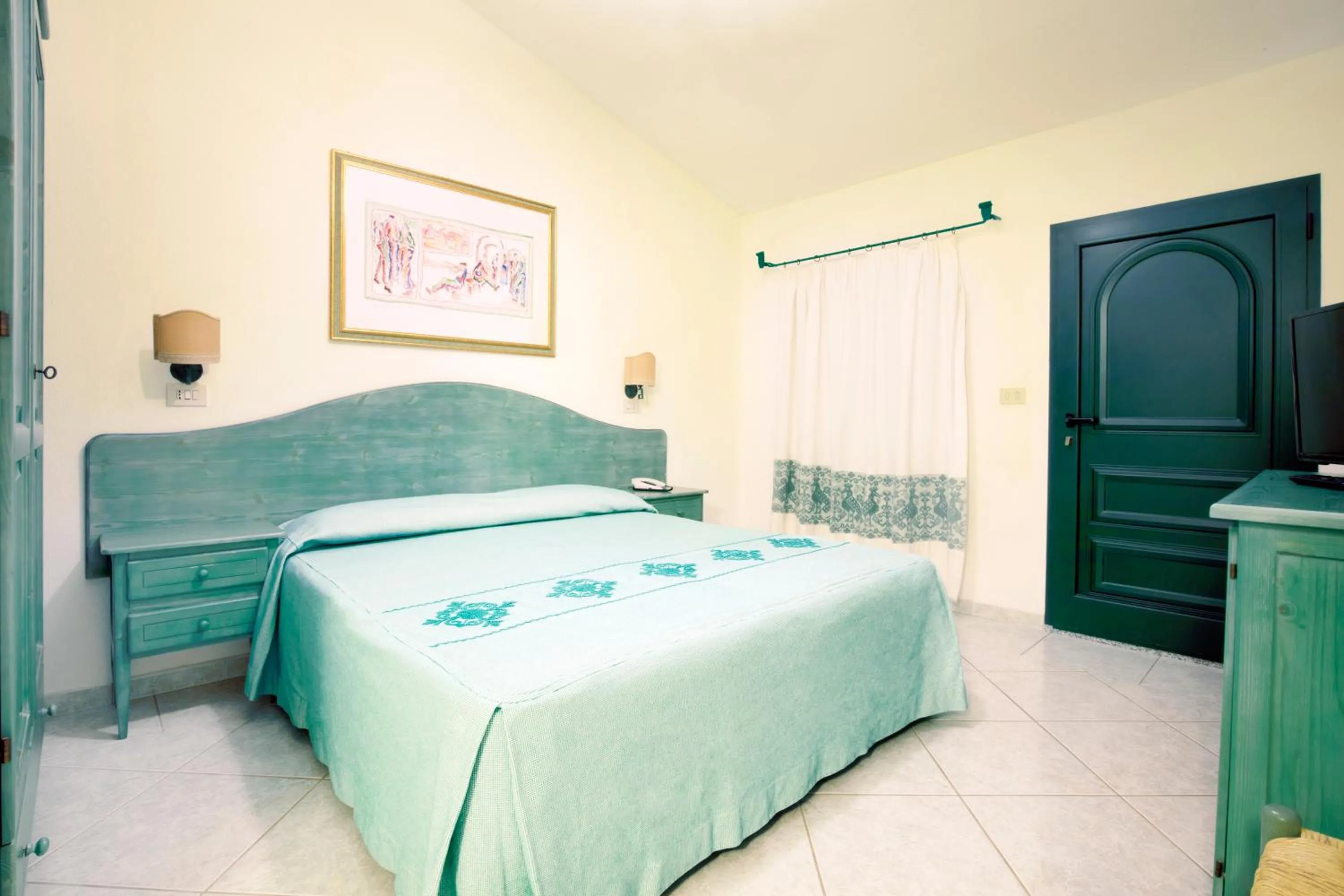 View (from property/room), Bed in Club Hotel Marina Seada Beach