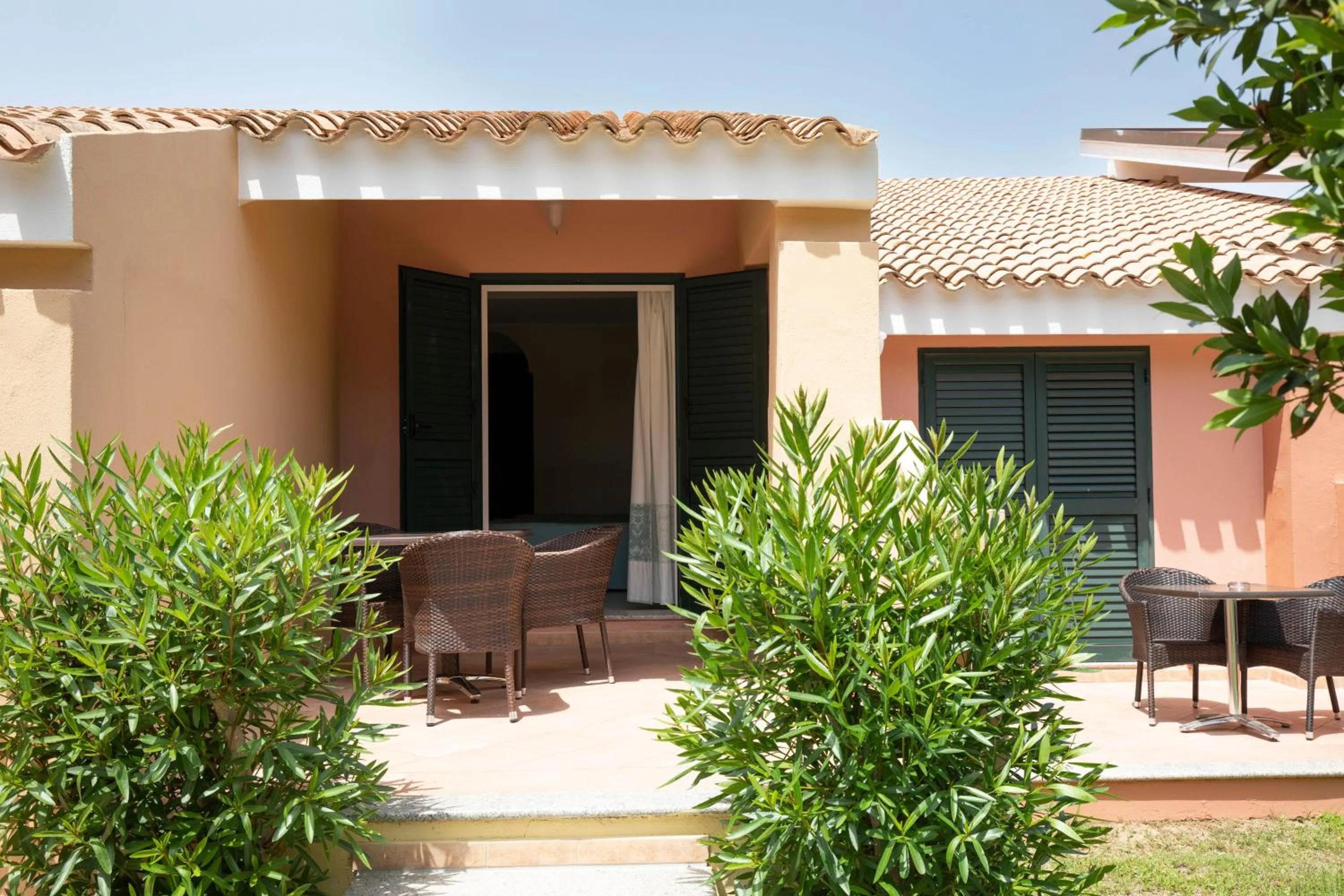 Patio in Club Hotel Marina Seada Beach