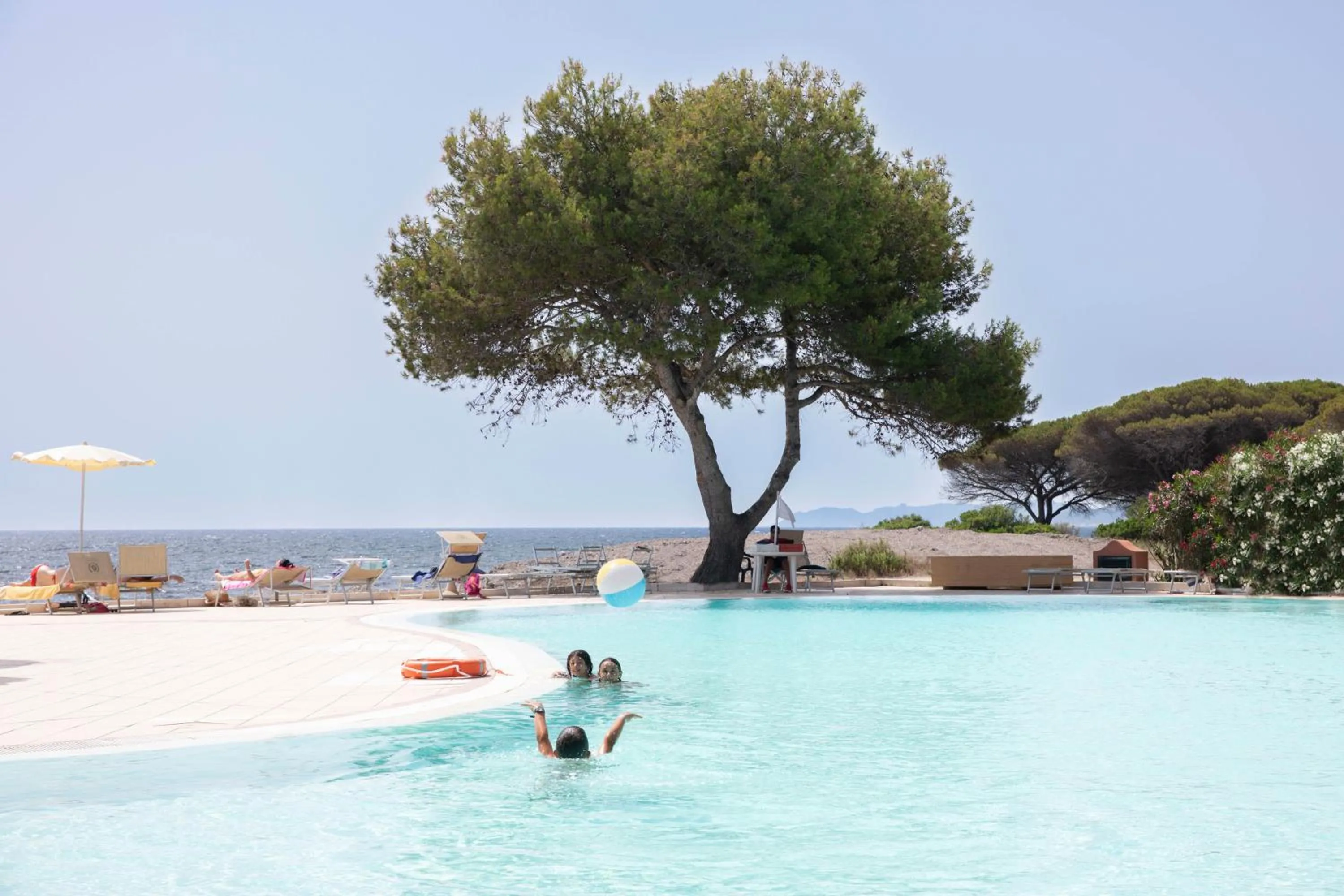Pool view in Club Hotel Marina Seada Beach