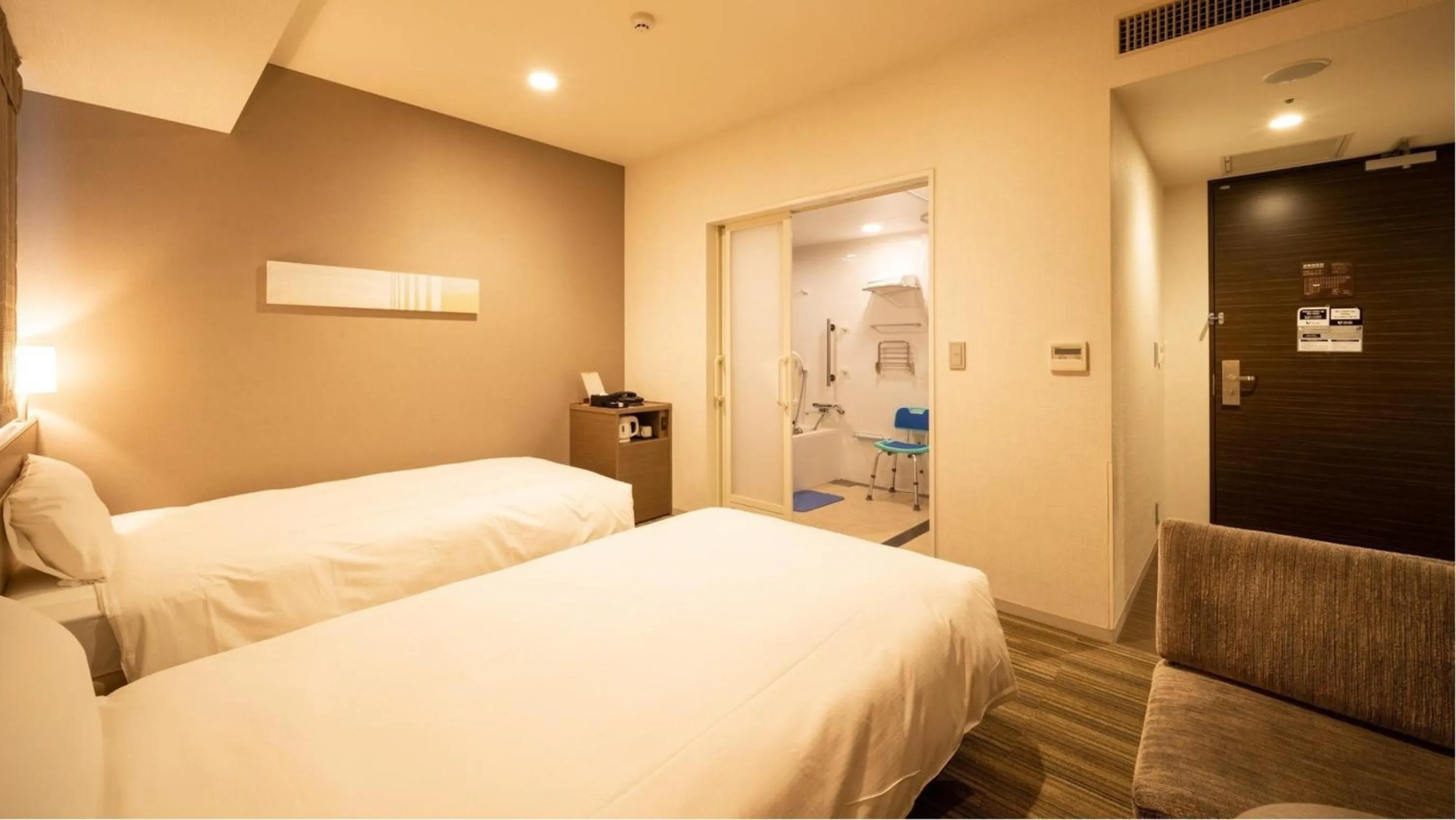 Bedroom, Bed in Via Inn Higashiginza