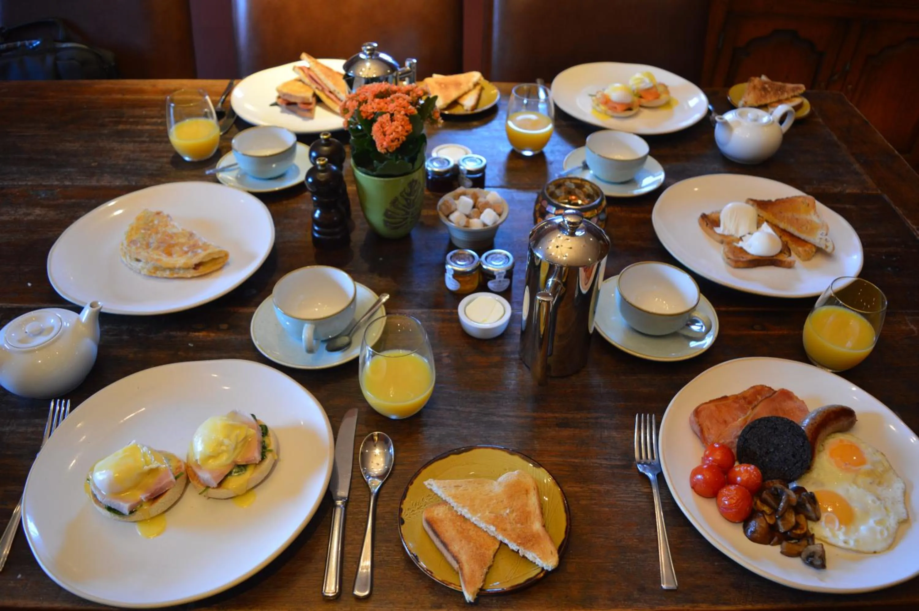 Breakfast in The Peat Spade Inn