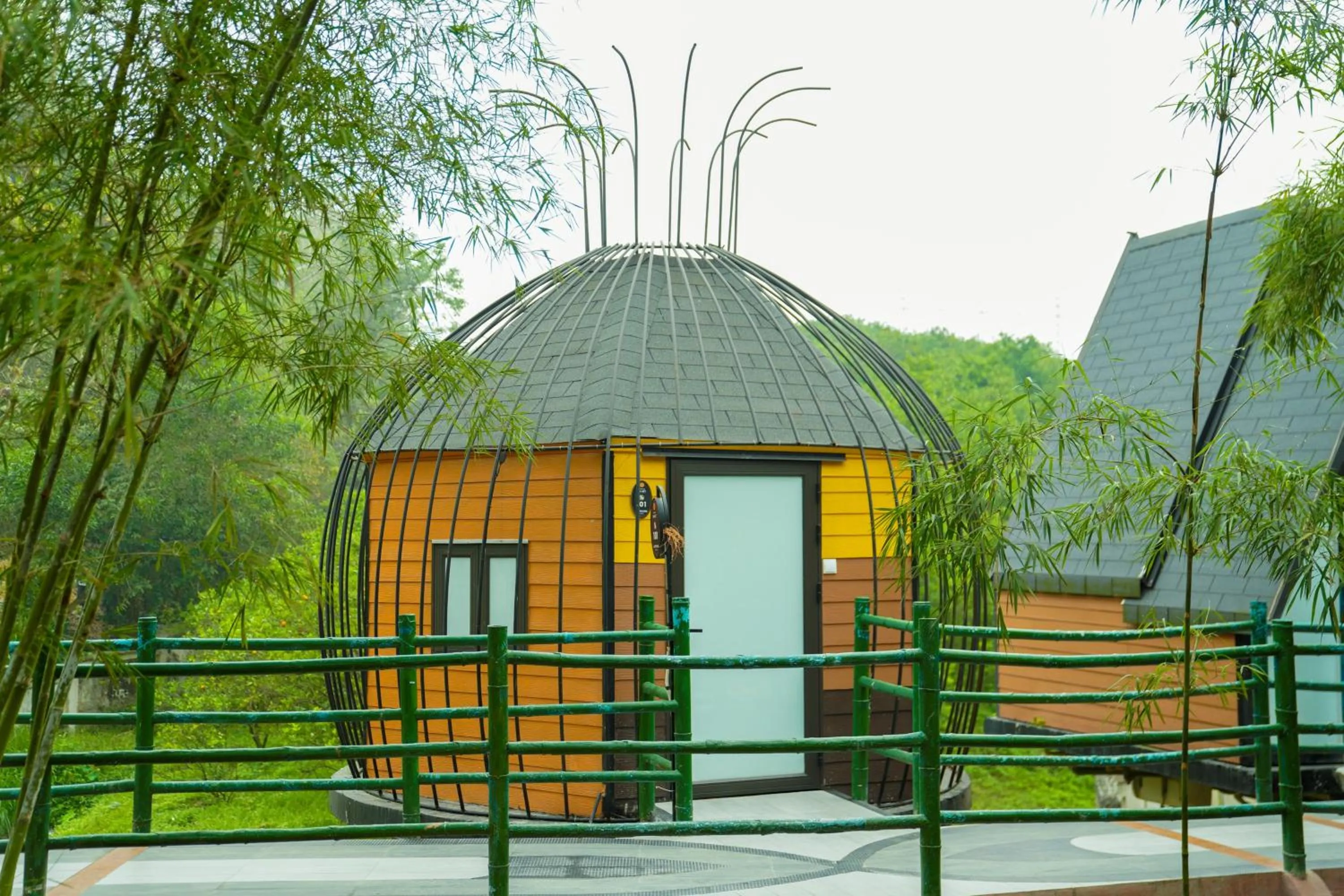 Mountain view in MEDDOM Park