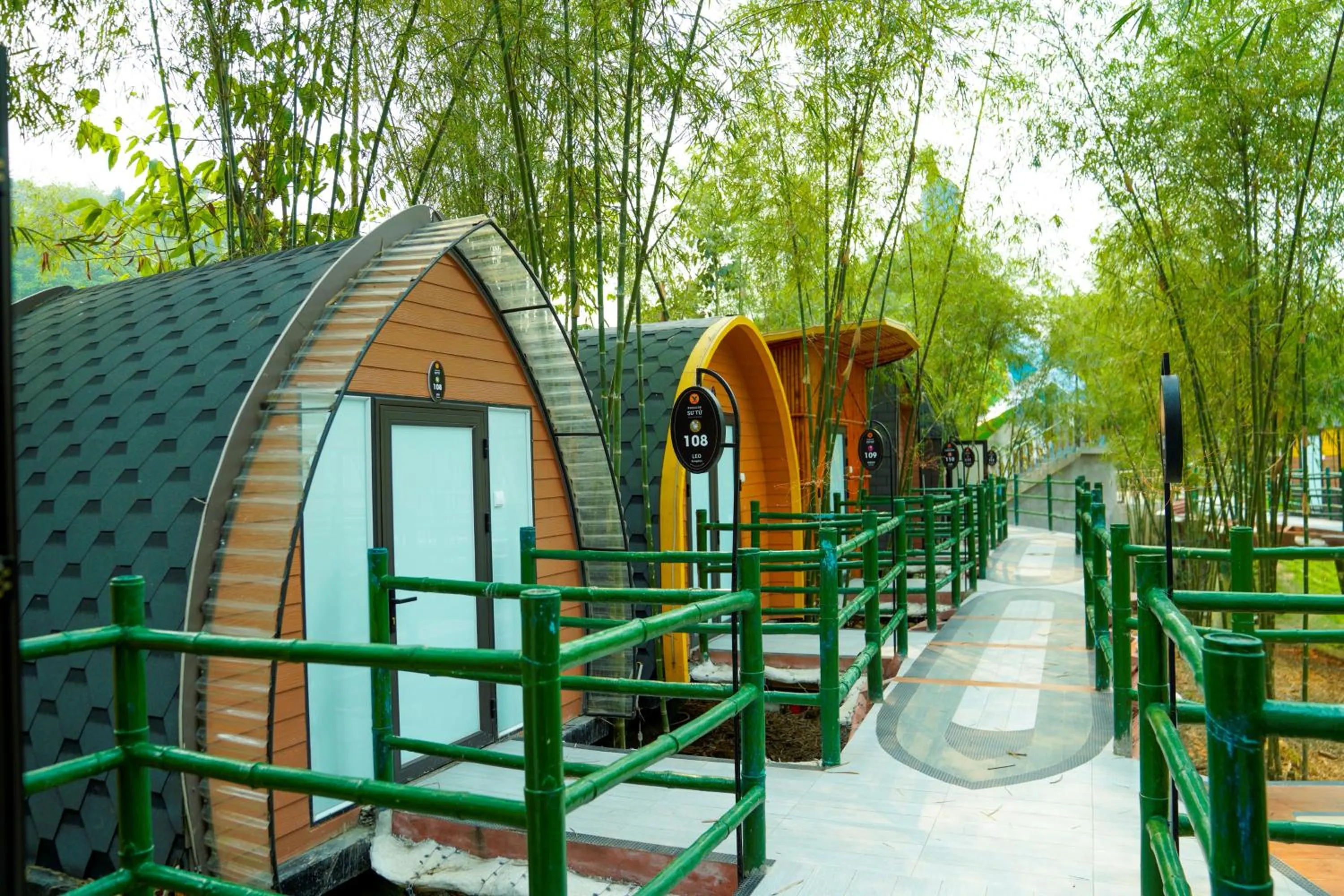 Natural landscape in MEDDOM Park