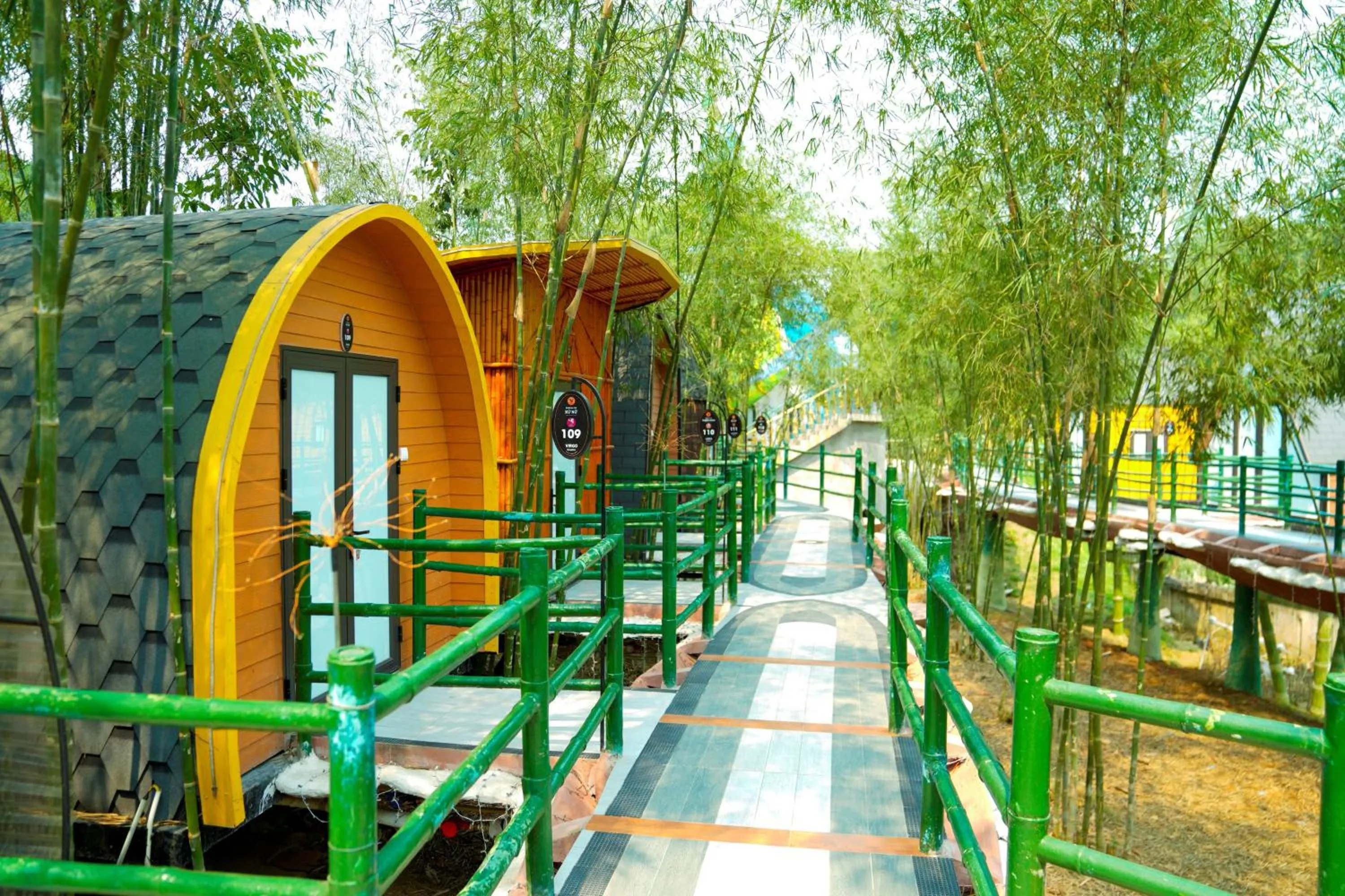 Natural landscape in MEDDOM Park