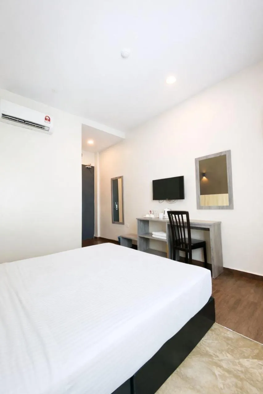 Bed in KARANG TIMUR Hotel