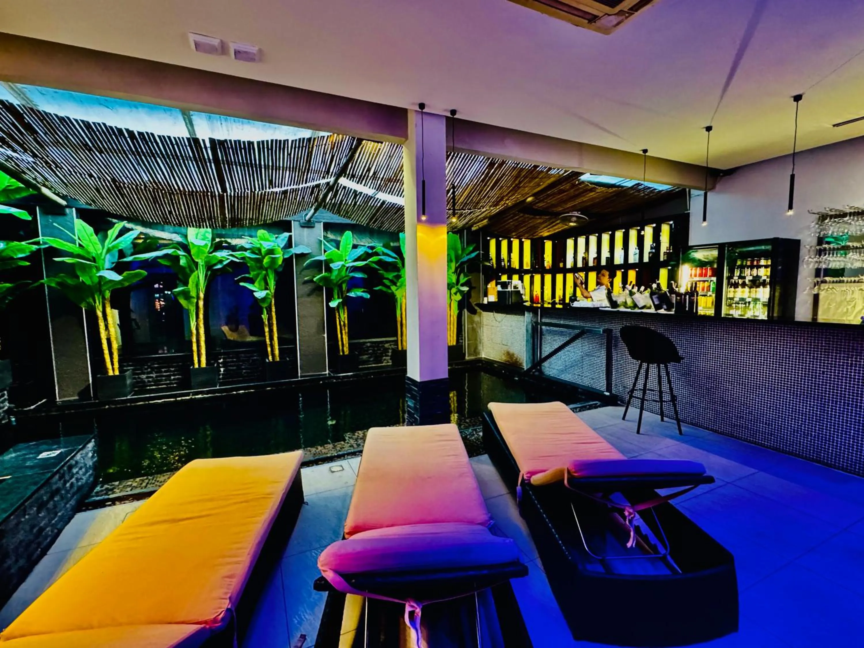 Swimming pool in Poseidon Boutique Hotel