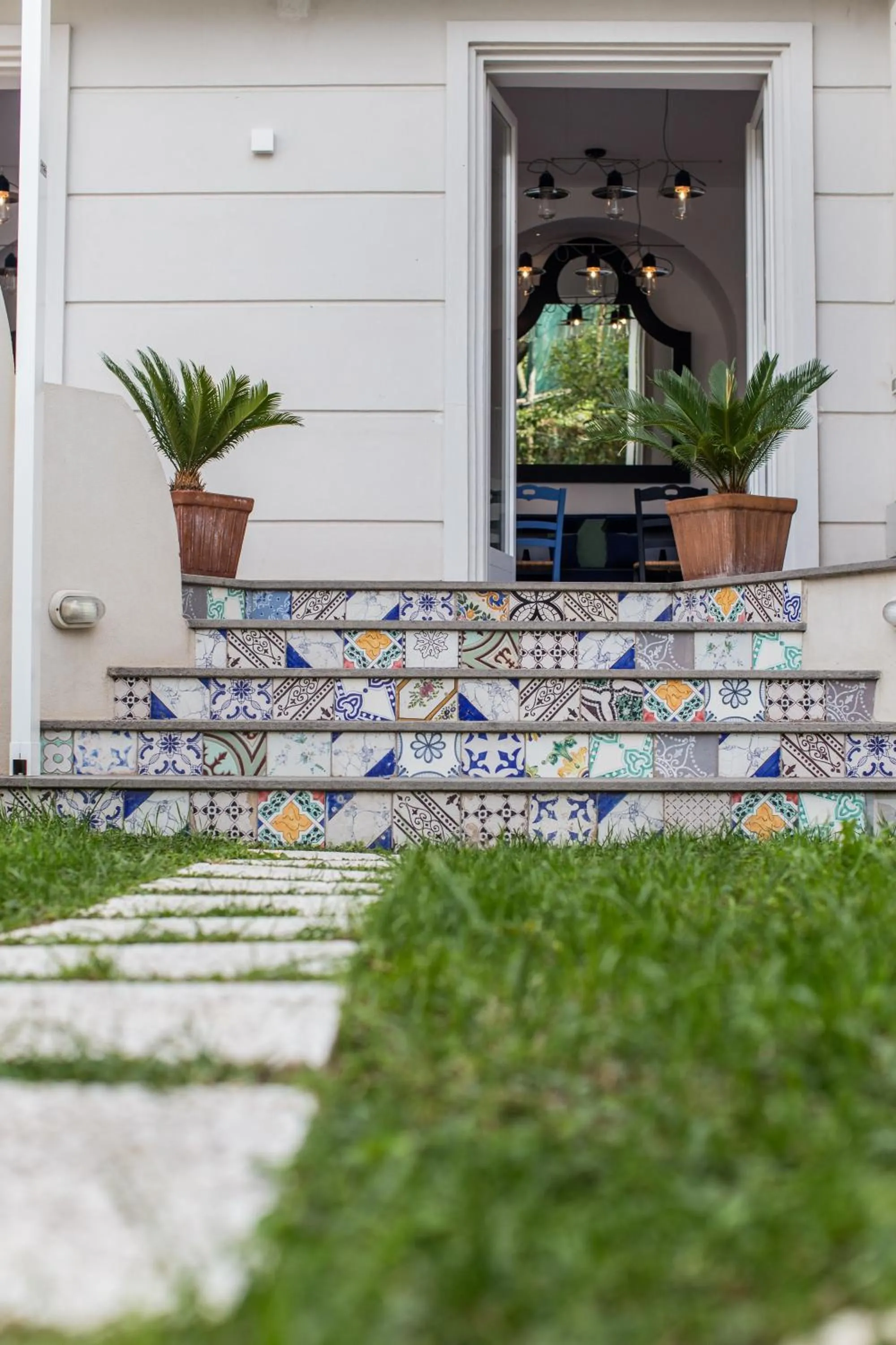 Patio in Hotel Mignon Meublè