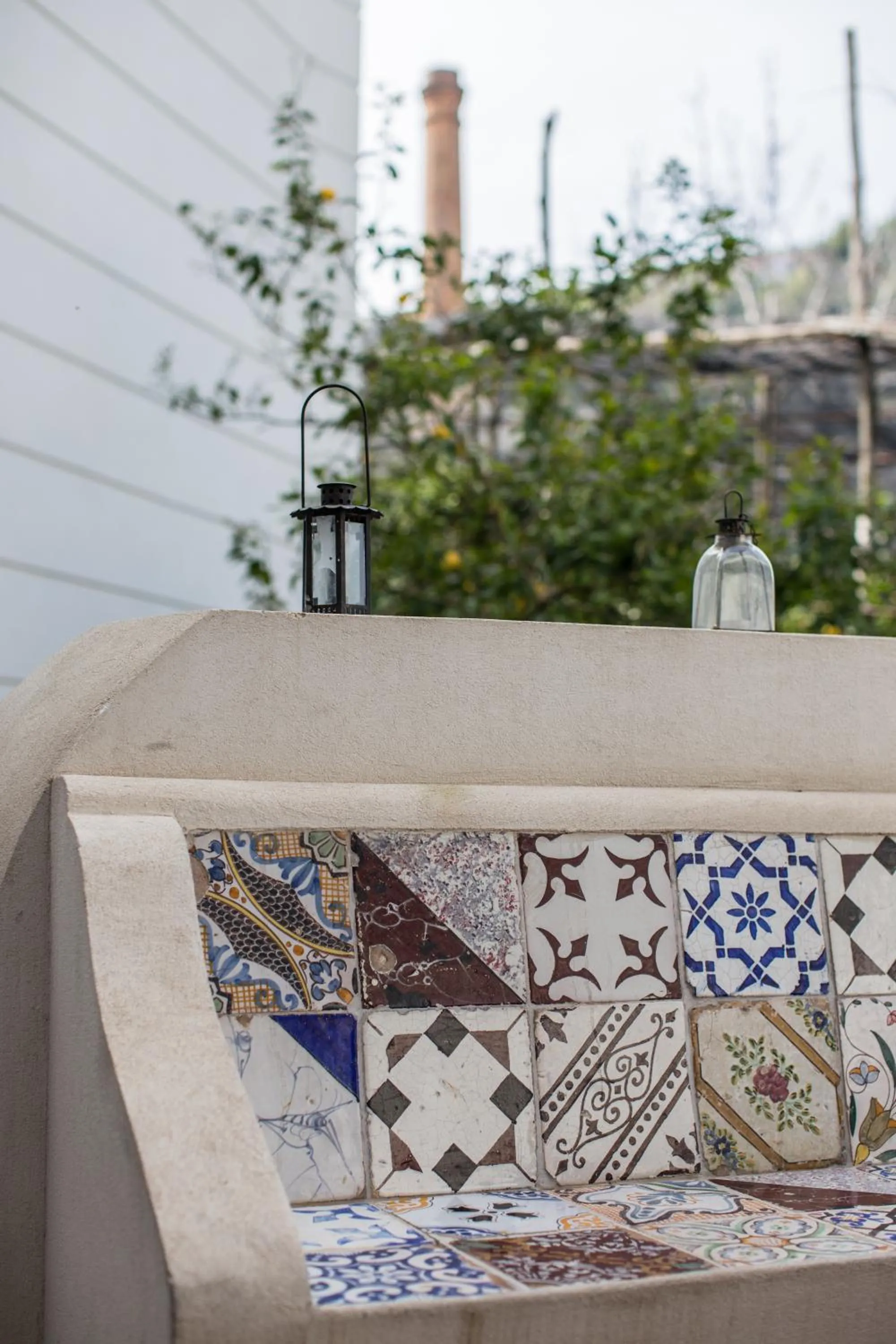 Decorative detail in Hotel Mignon Meublè