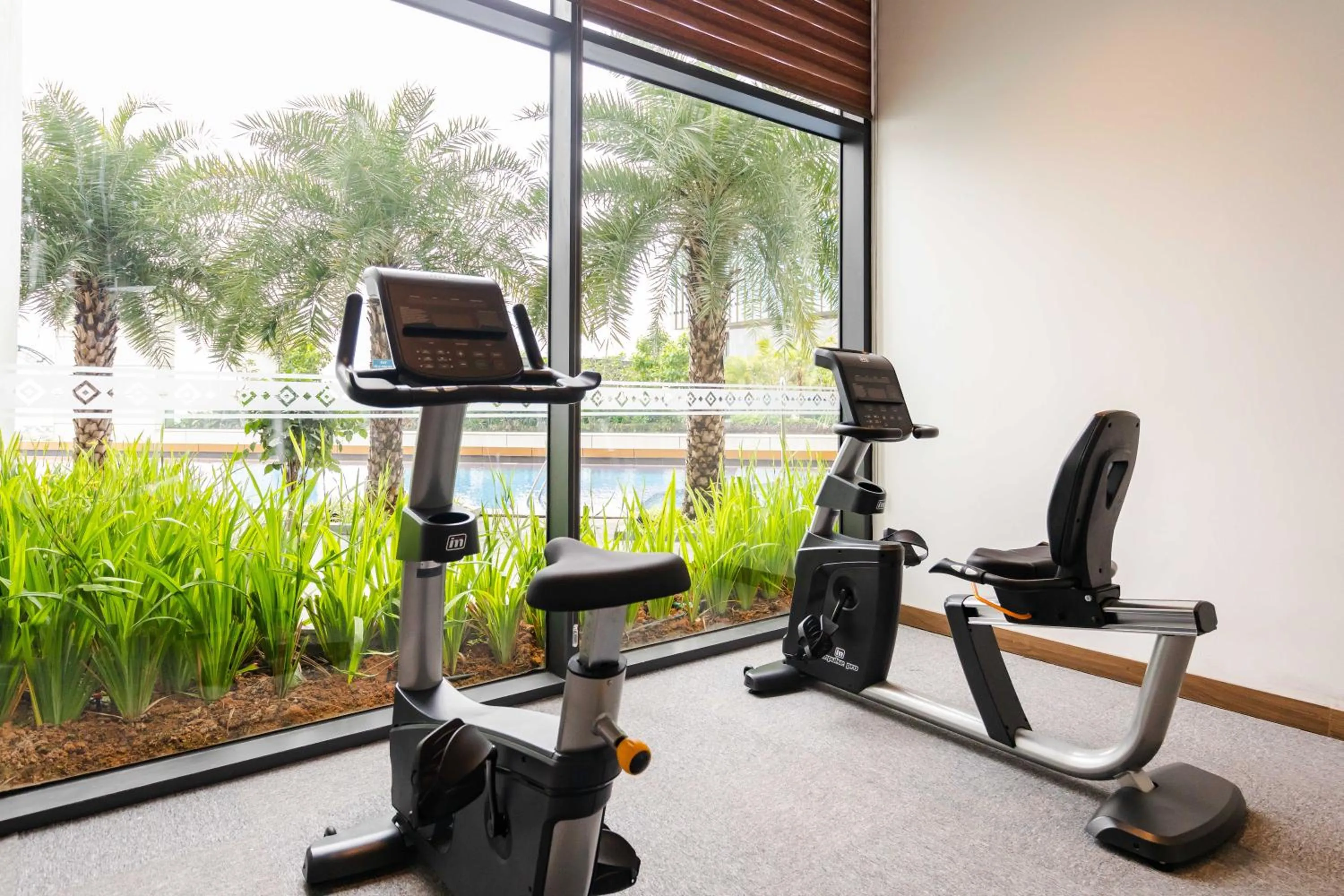 Fitness centre/facilities in Muong Thanh Luxury Ha Long Centre II