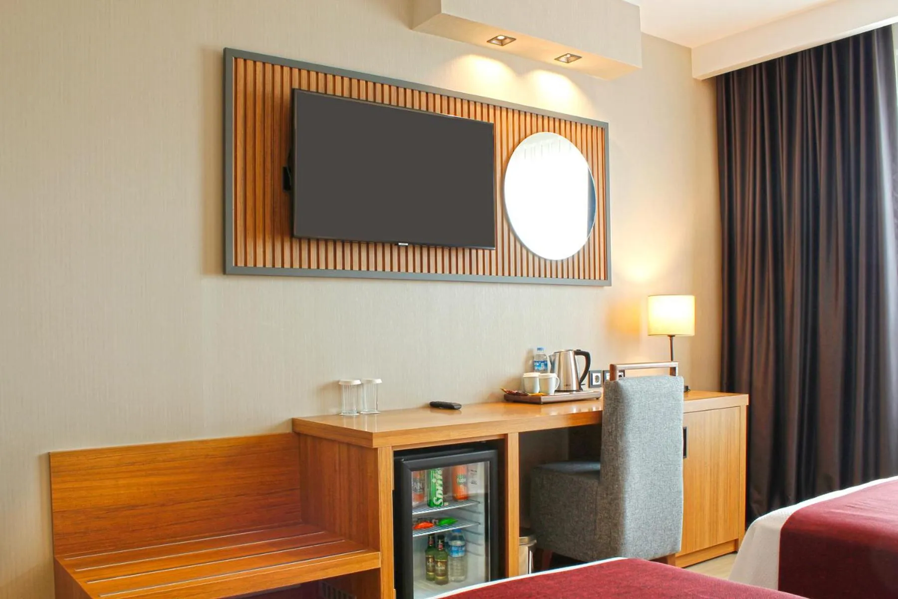 Coffee/tea facilities, Bed in Ramada Plaza by Wyndham Ordu