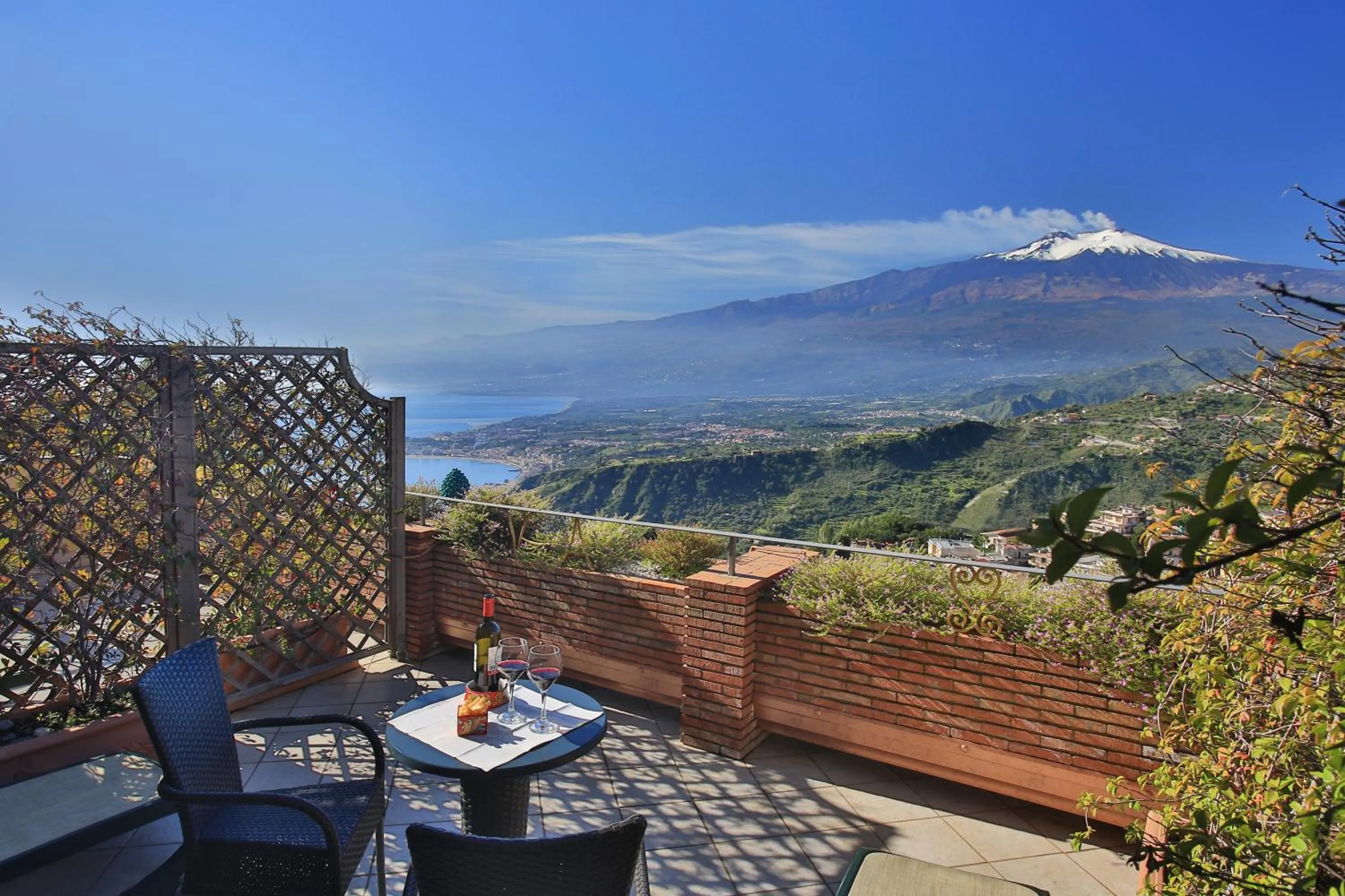 Mountain view in Villa Angela