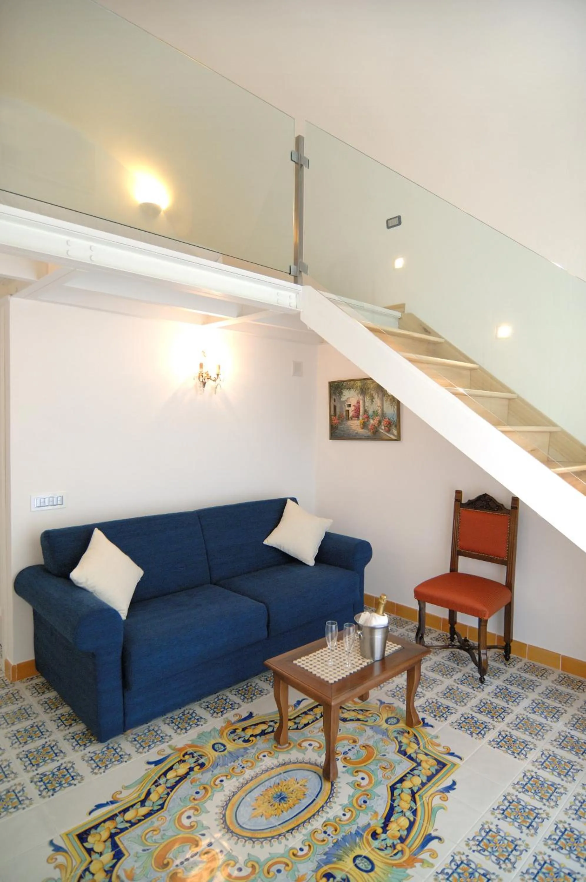 Seating area in Residenza Luce