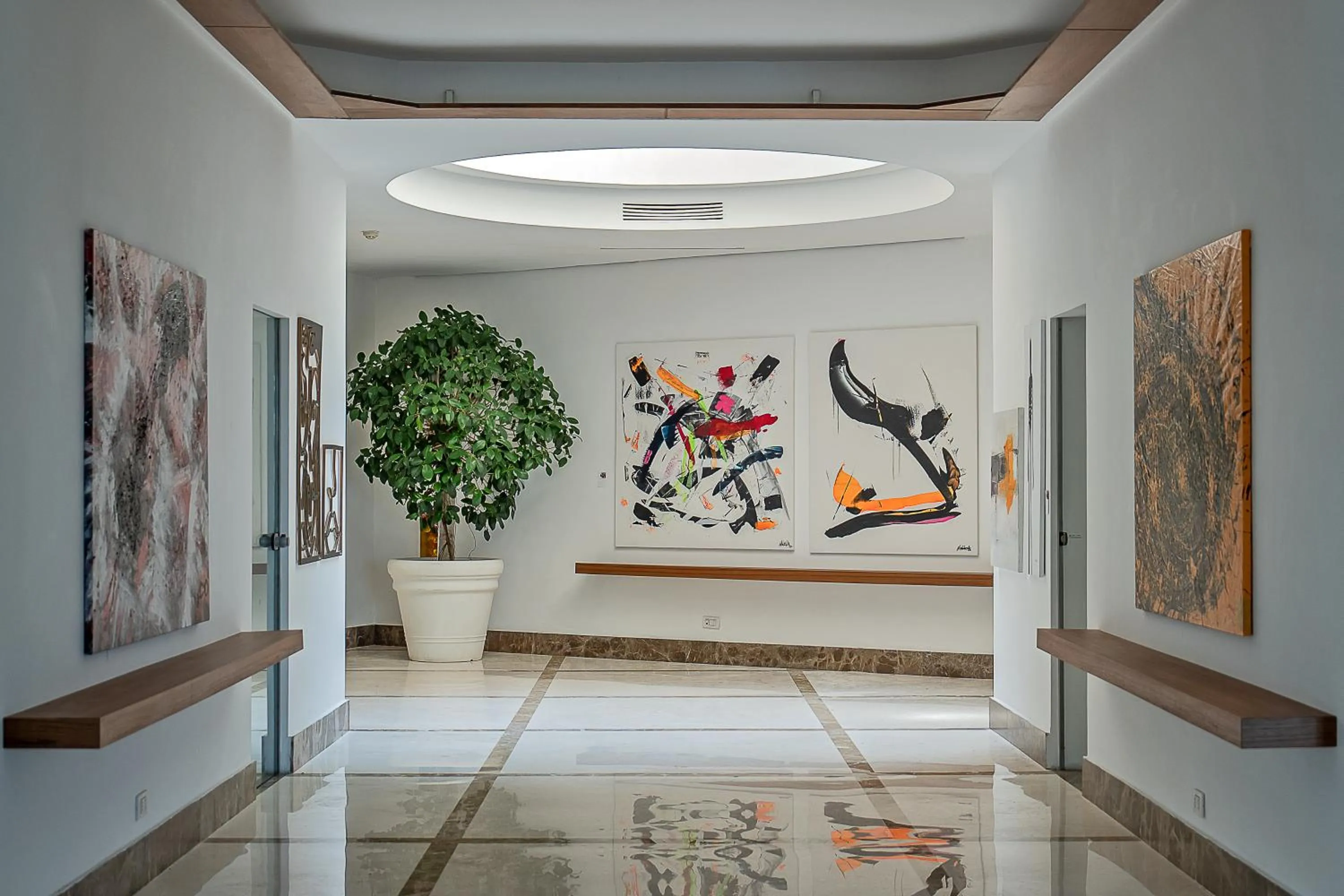 Lobby or reception in Hotel Conca Park