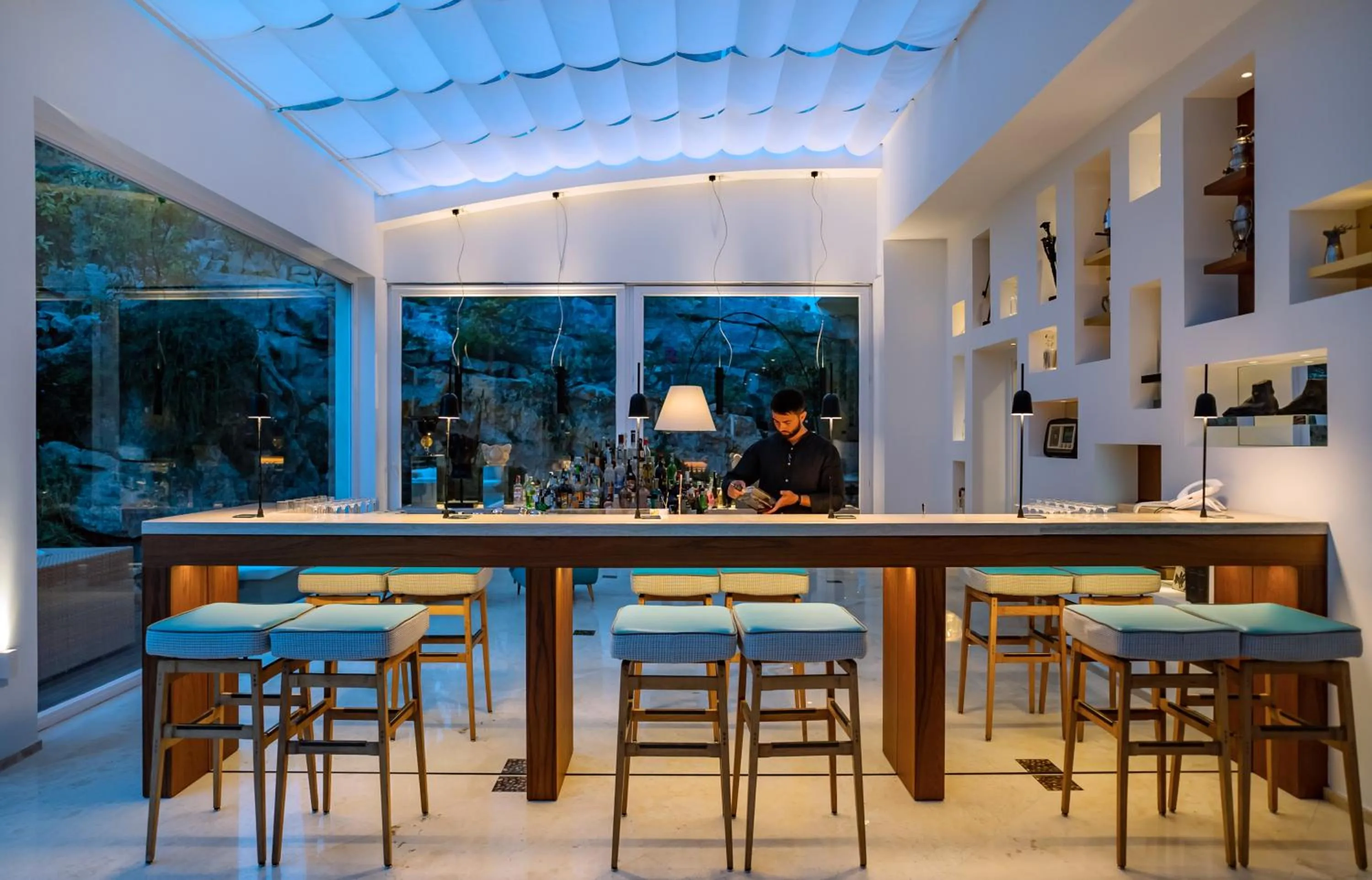 Lounge or bar in Hotel Conca Park