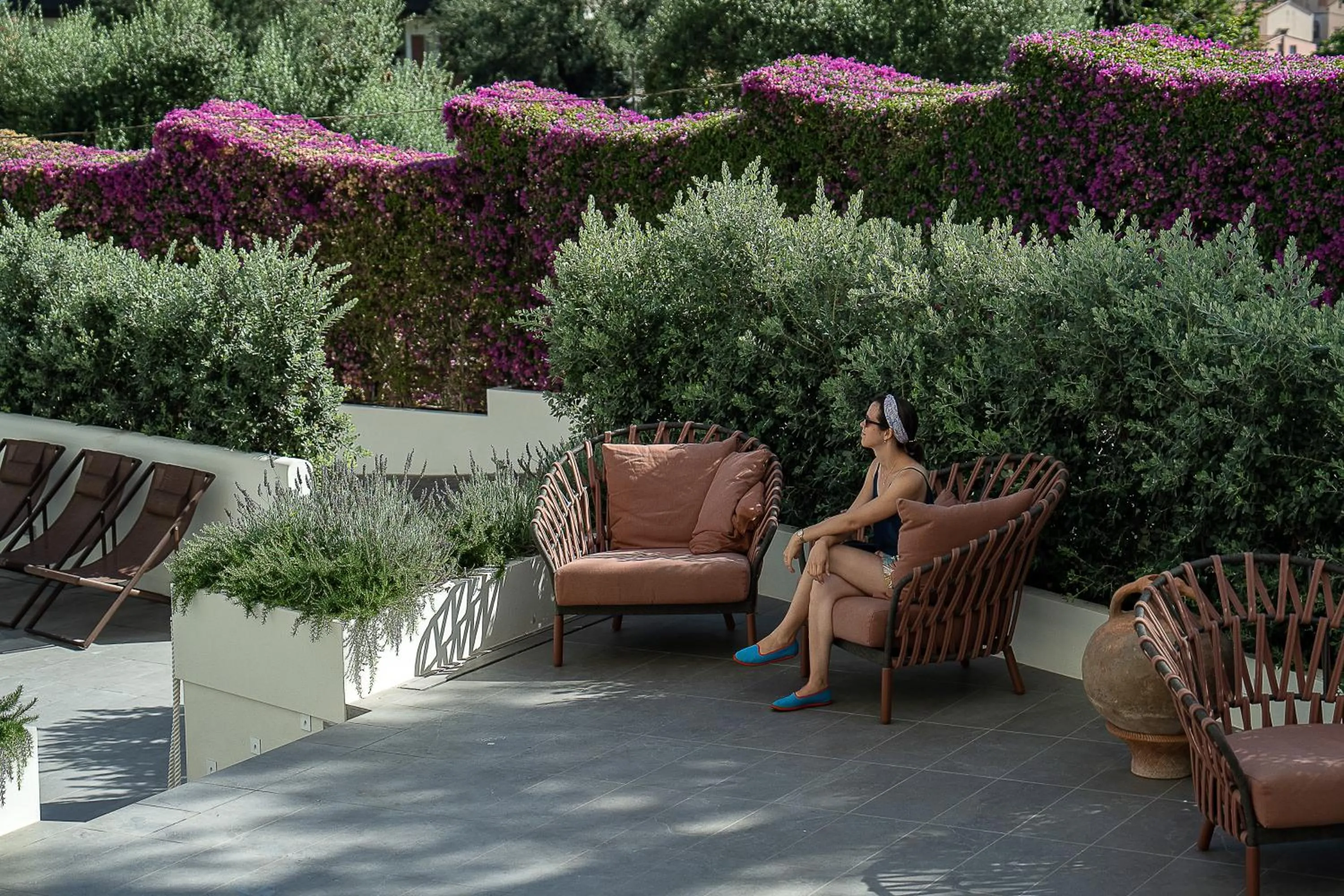 Seating area in Hotel Conca Park