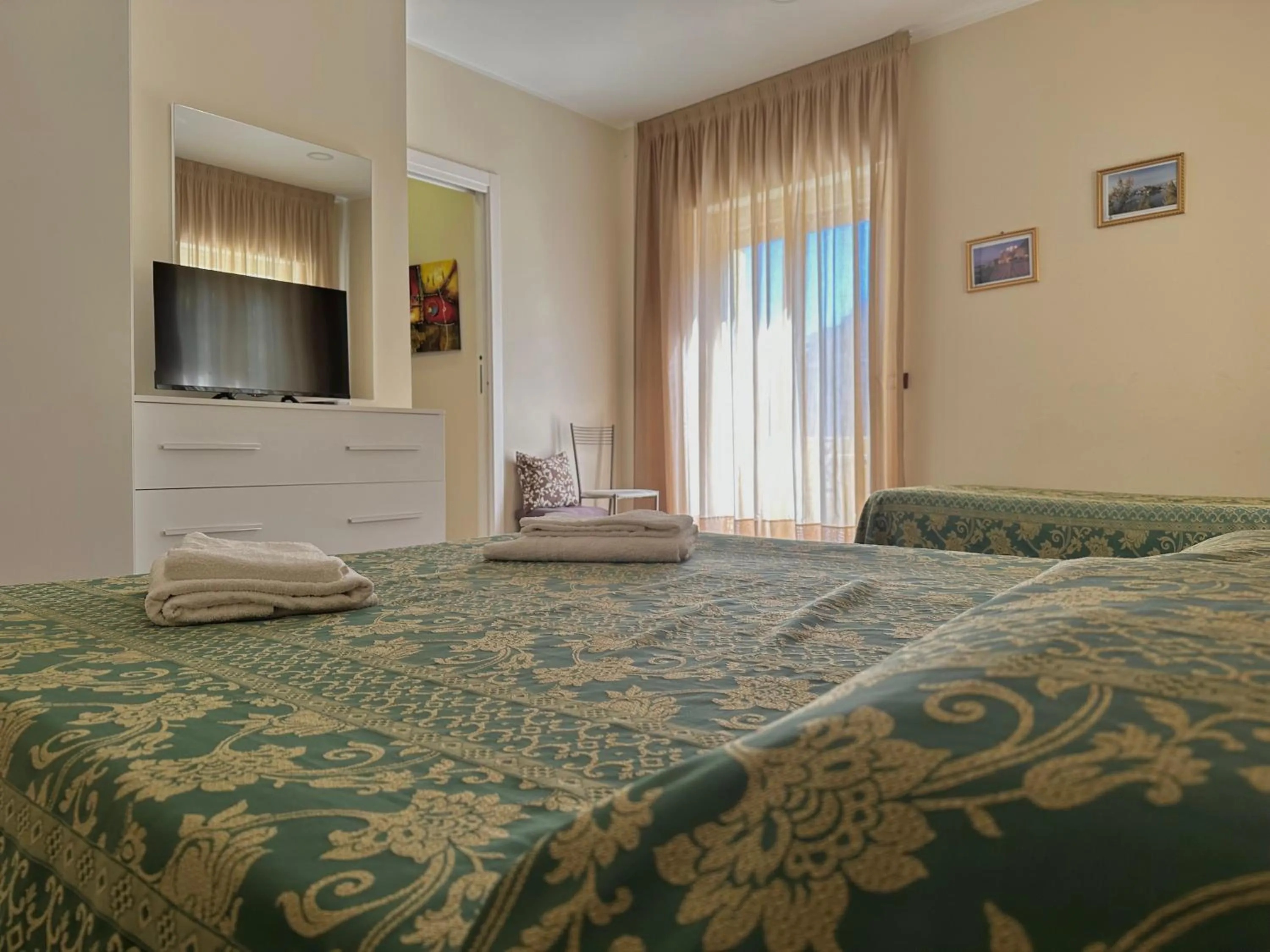 Bed in Hotel Soleado