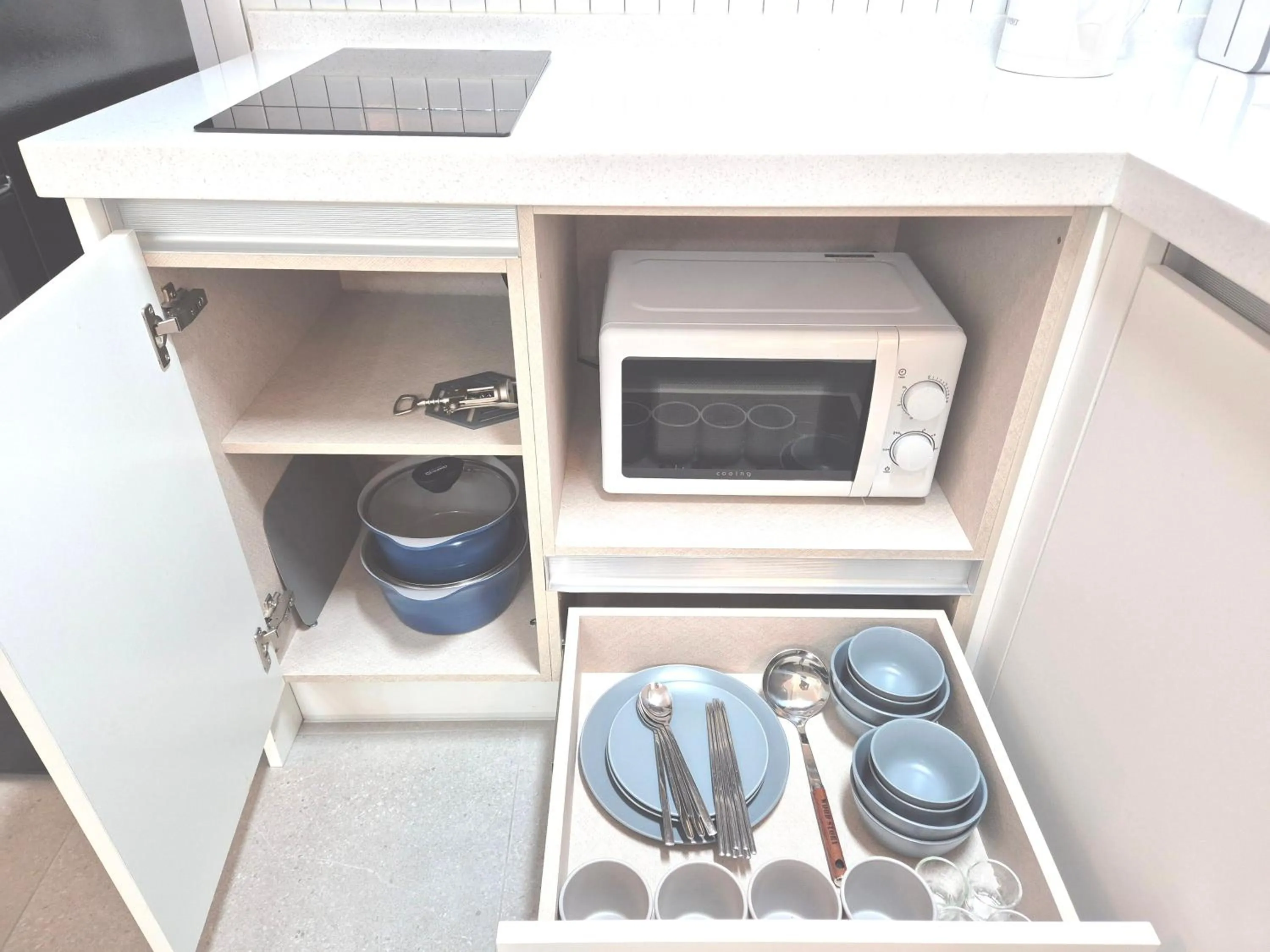 Kitchen or kitchenette in Liverpool & Spa