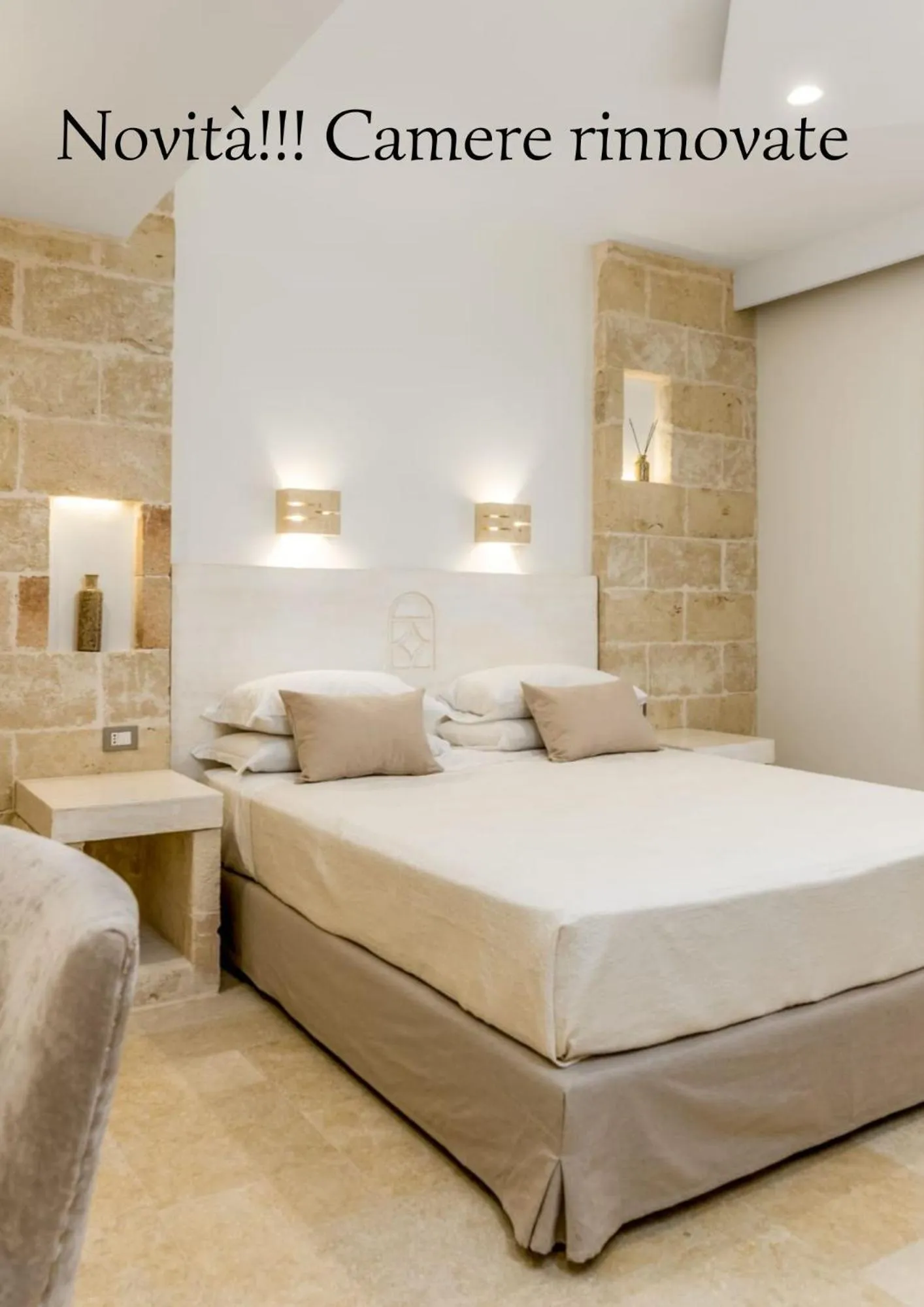 Bed in Relais Porta del Sud