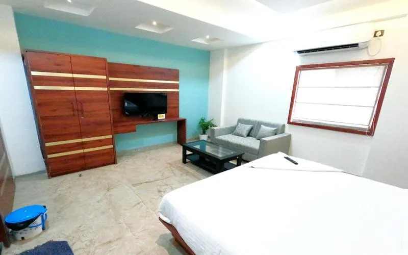 Seating area in Hotel United House