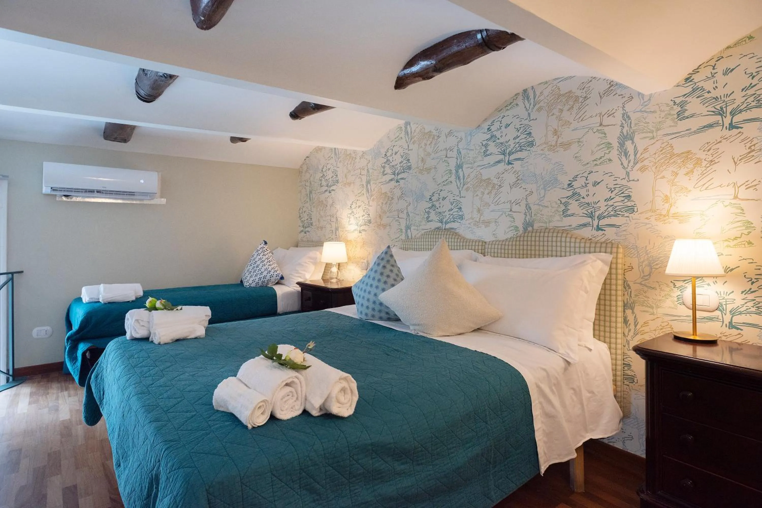 Bed in B&B Donna Adelina