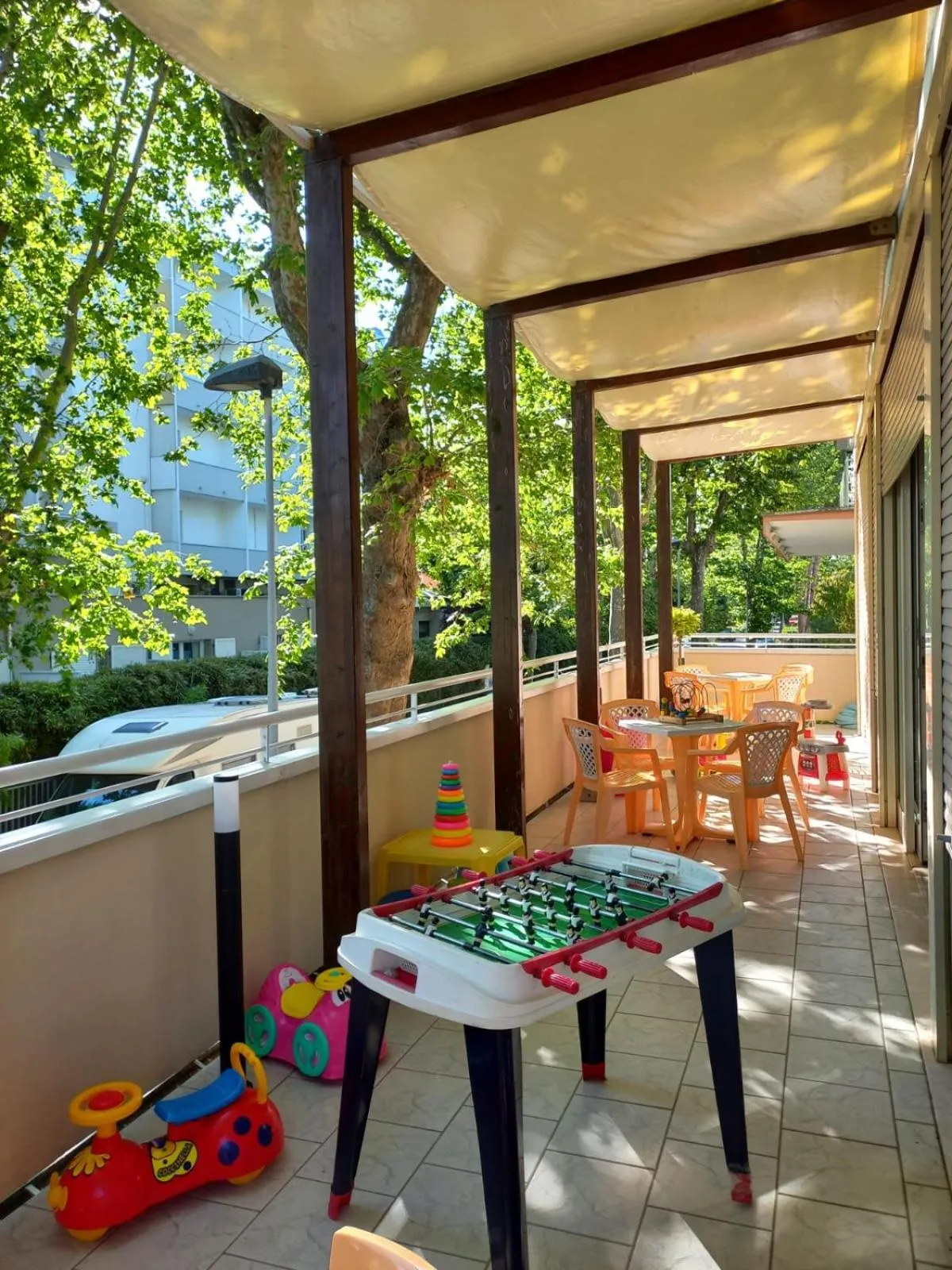Balcony/Terrace in Hotel Solidea