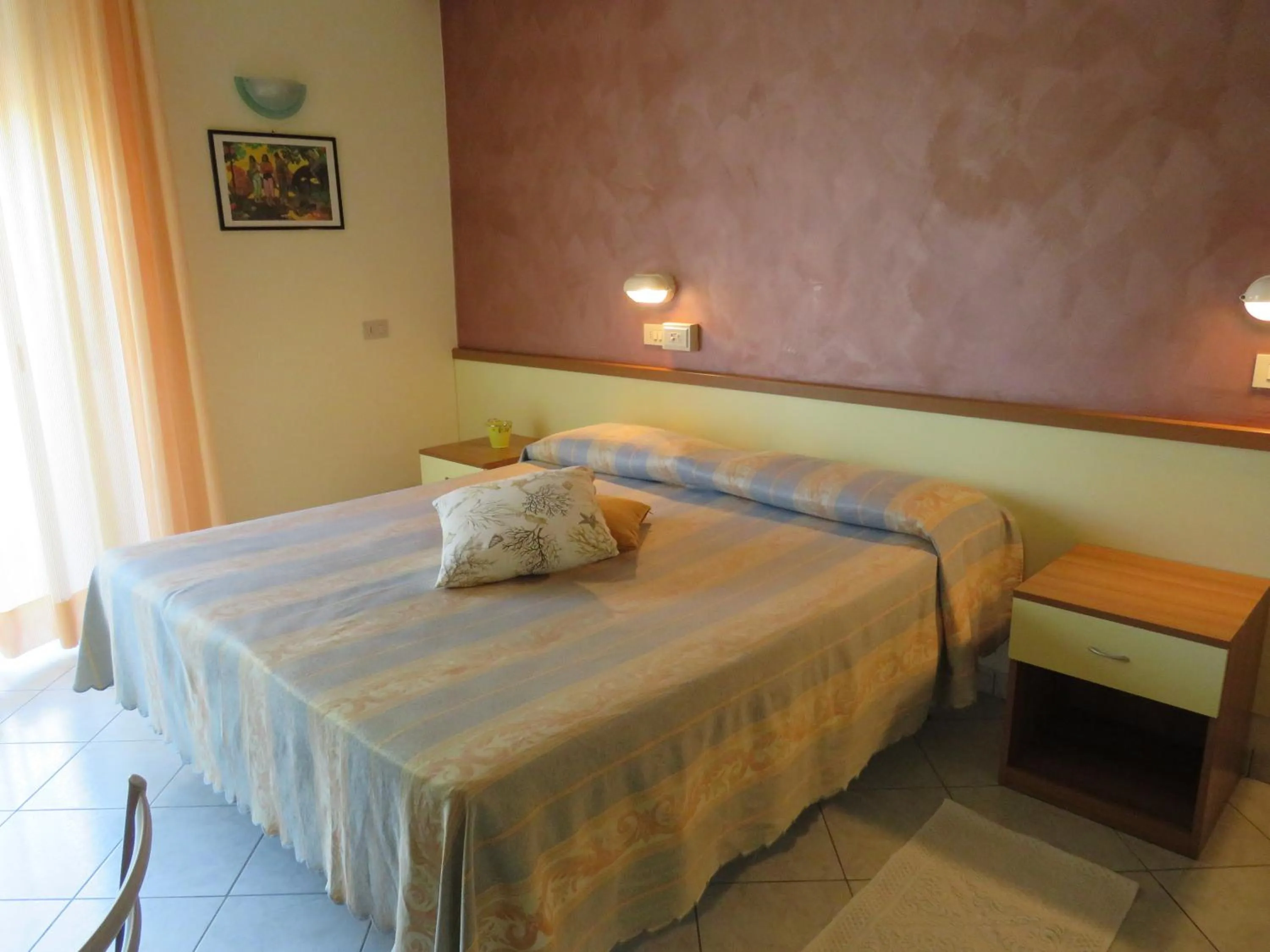 Bed in Hotel Solidea