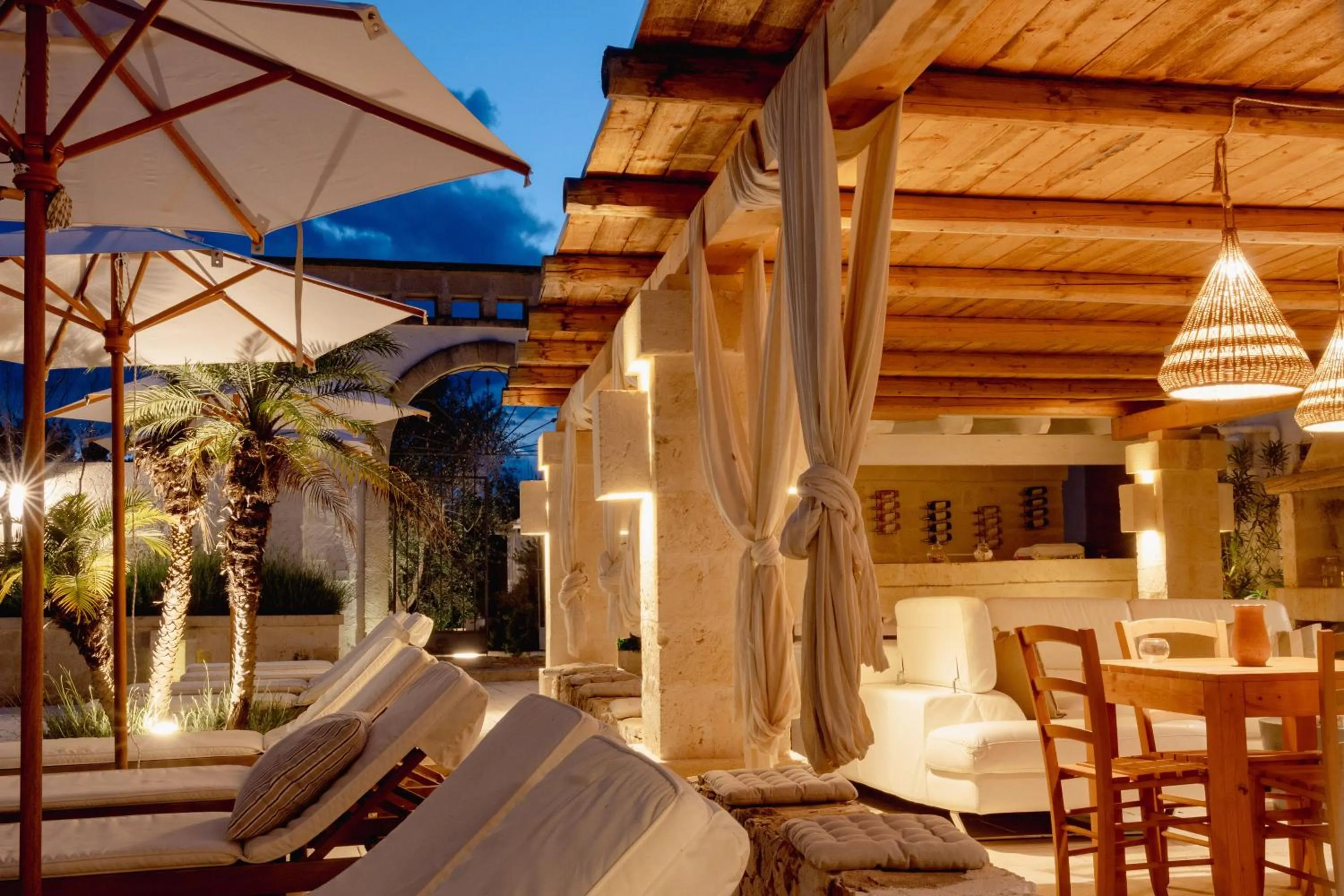 Pool view in Masseria Messapia Wine Resort & Spa Salento