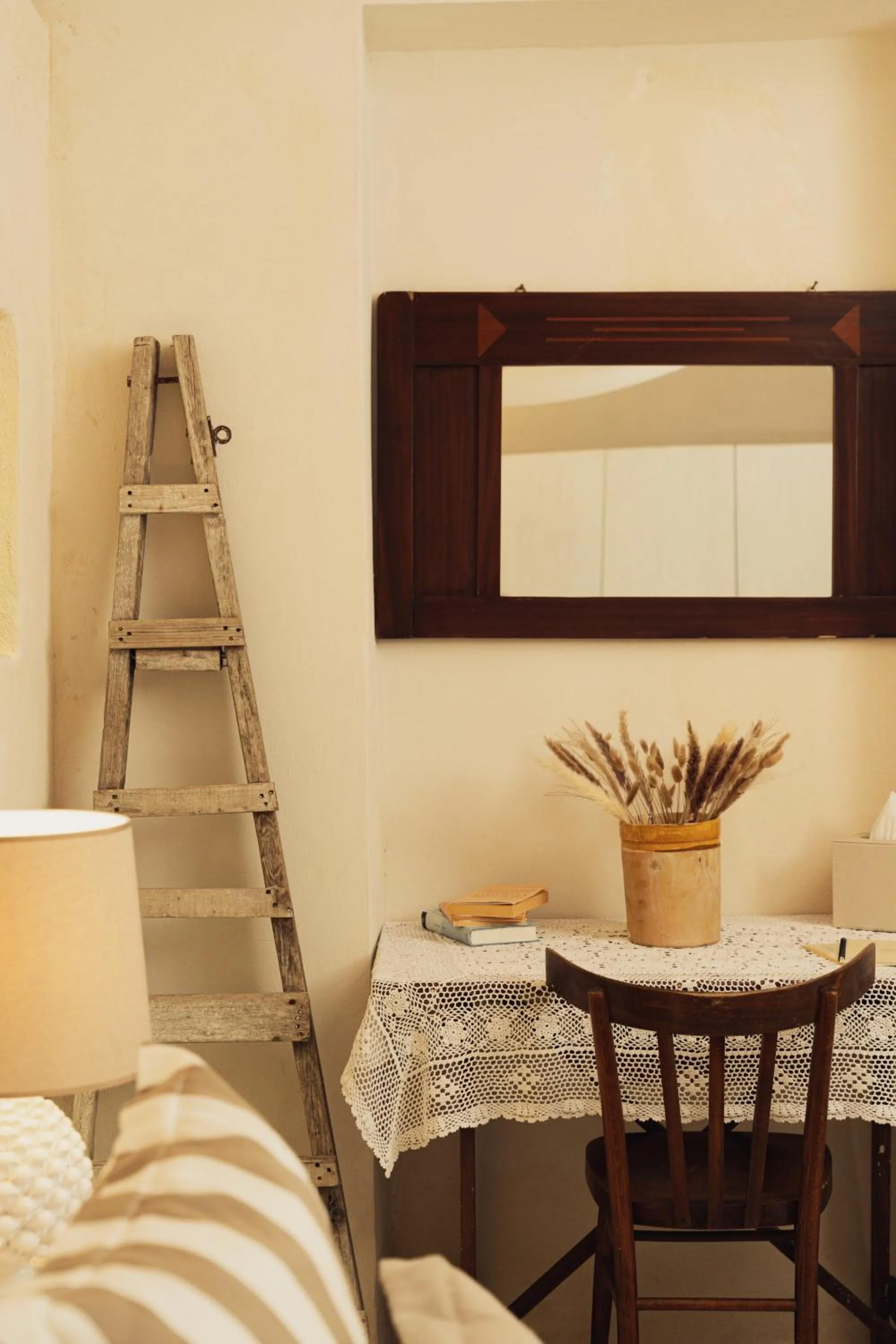 Decorative detail, Bed in Masseria Messapia Wine Resort & Spa Salento