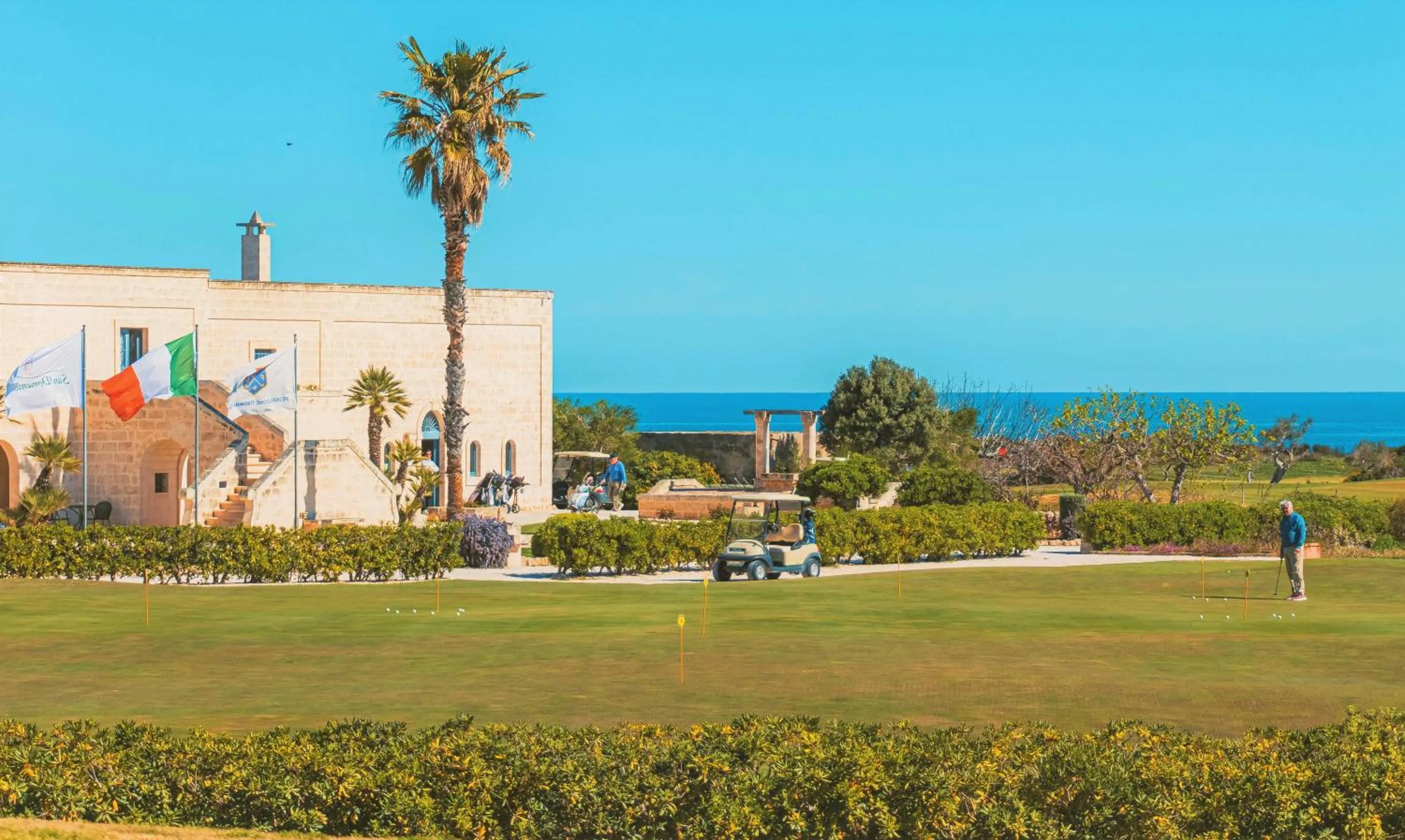 Golfcourse in Masseria Messapia Wine Resort & Spa Salento