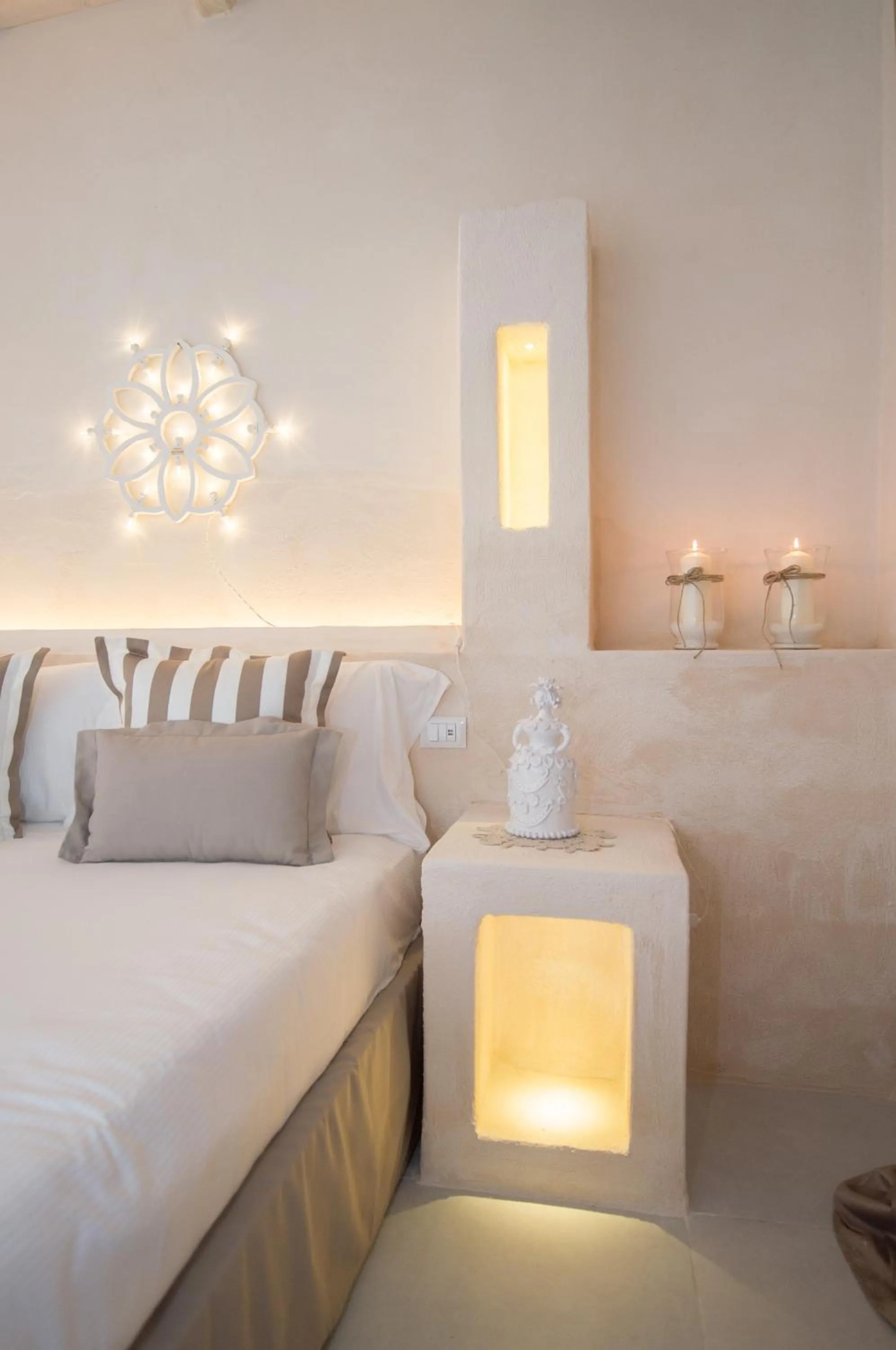 Decorative detail, Bed in Masseria Messapia Wine Resort & Spa Salento
