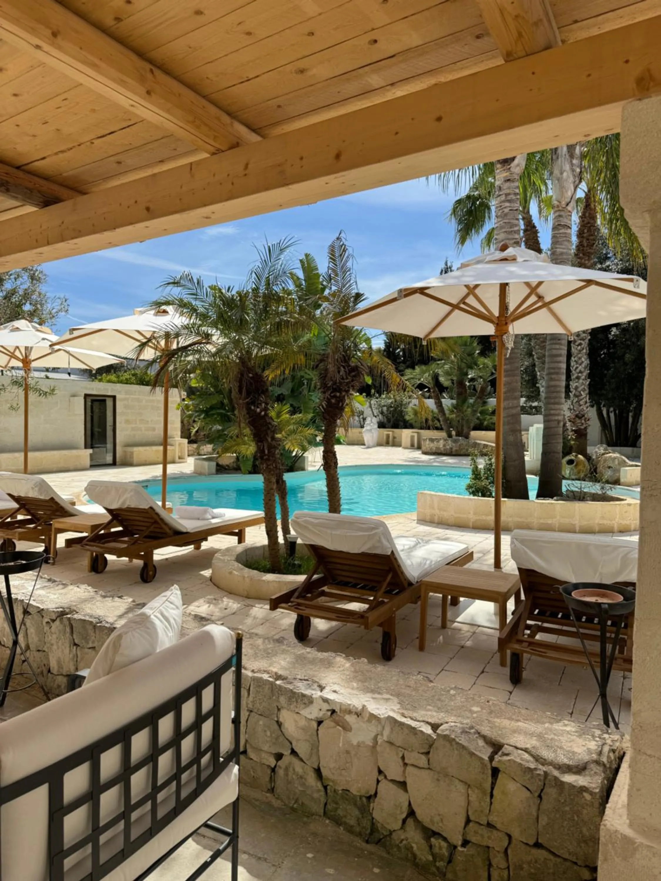 Swimming pool in Masseria Messapia Wine Resort & Spa Salento