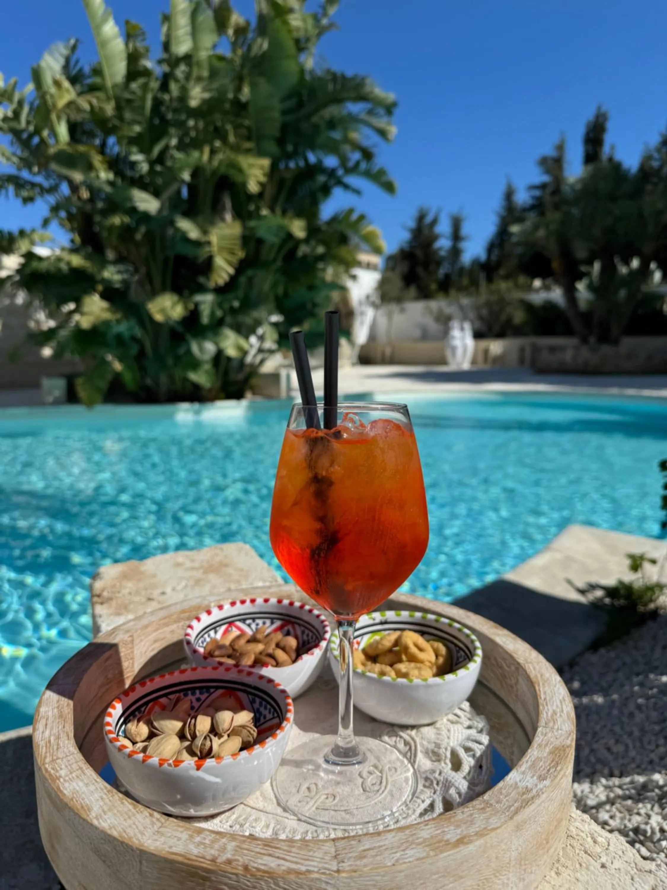 Swimming pool in Masseria Messapia Wine Resort & Spa Salento