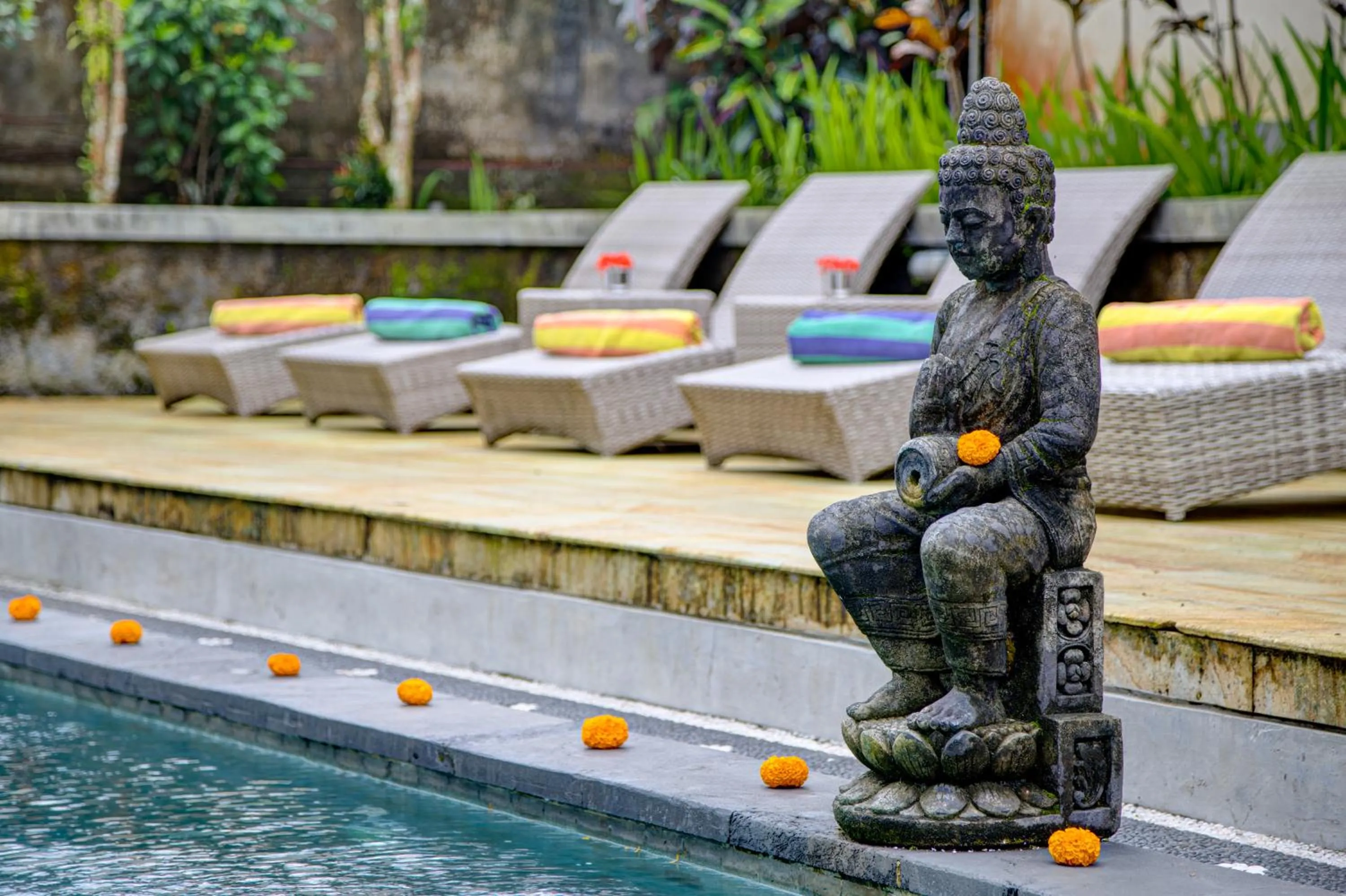Seating area in Dupa Ubud